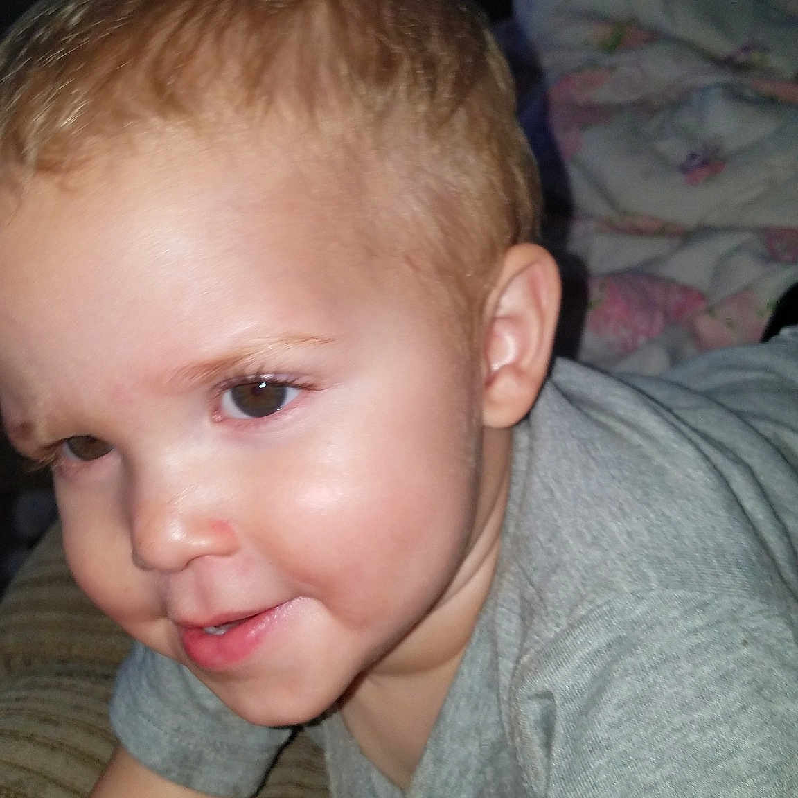 Kaiden joined the competition — help win amazing prizes! baby, cheek, child, chin, ear, eye, eyebrow, face, forehead, hair, head, jaw, lip, mouth, neck, nose, organ, person, skin, smile