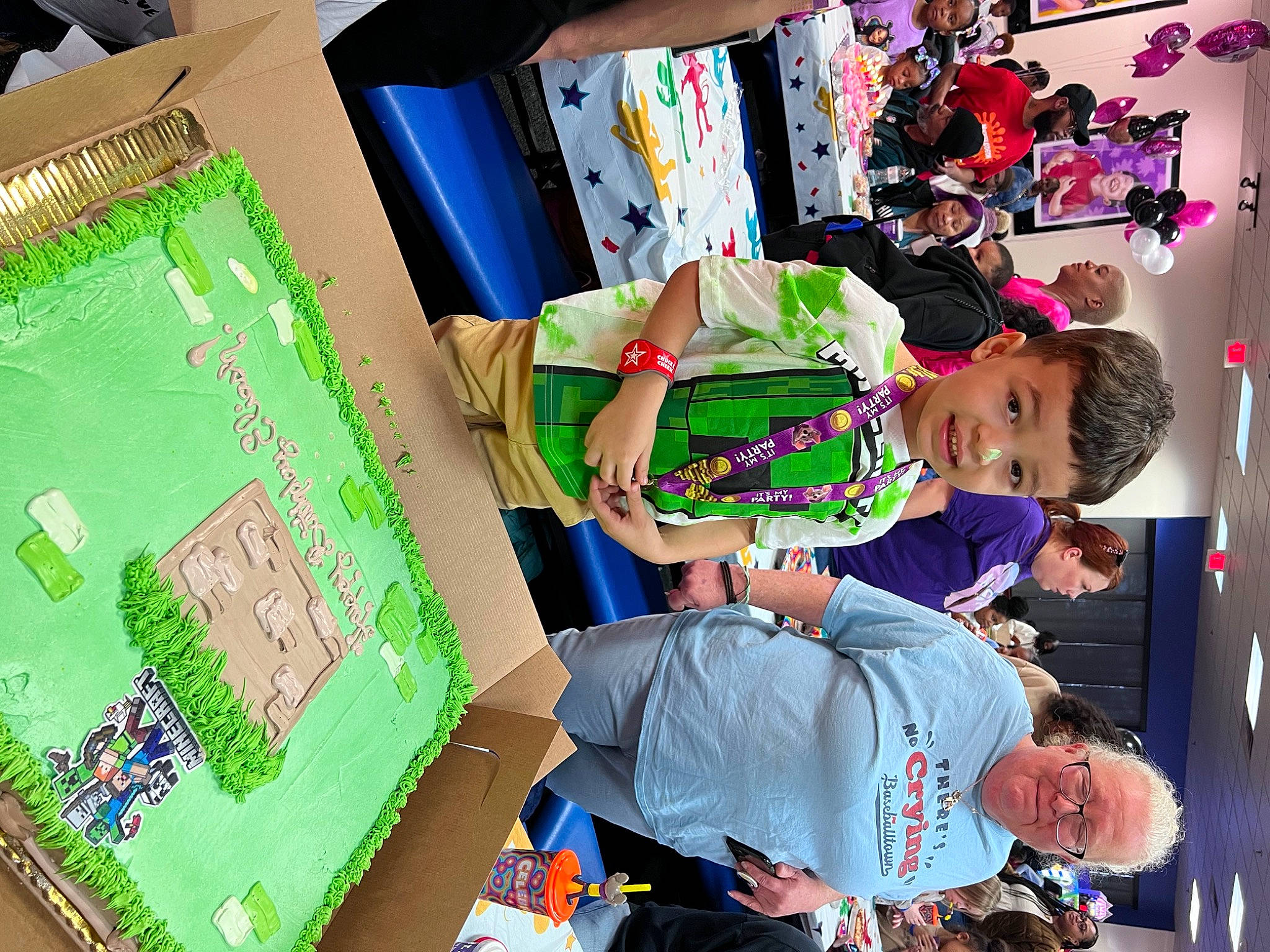 Elias is registered to the contest to win money with this photo: adaptation, art, child, design, event, fun, green, happy, headwear, leisure, person, photograph, play, product, room, sharing, shorts, snapshot, t_shirt, textile