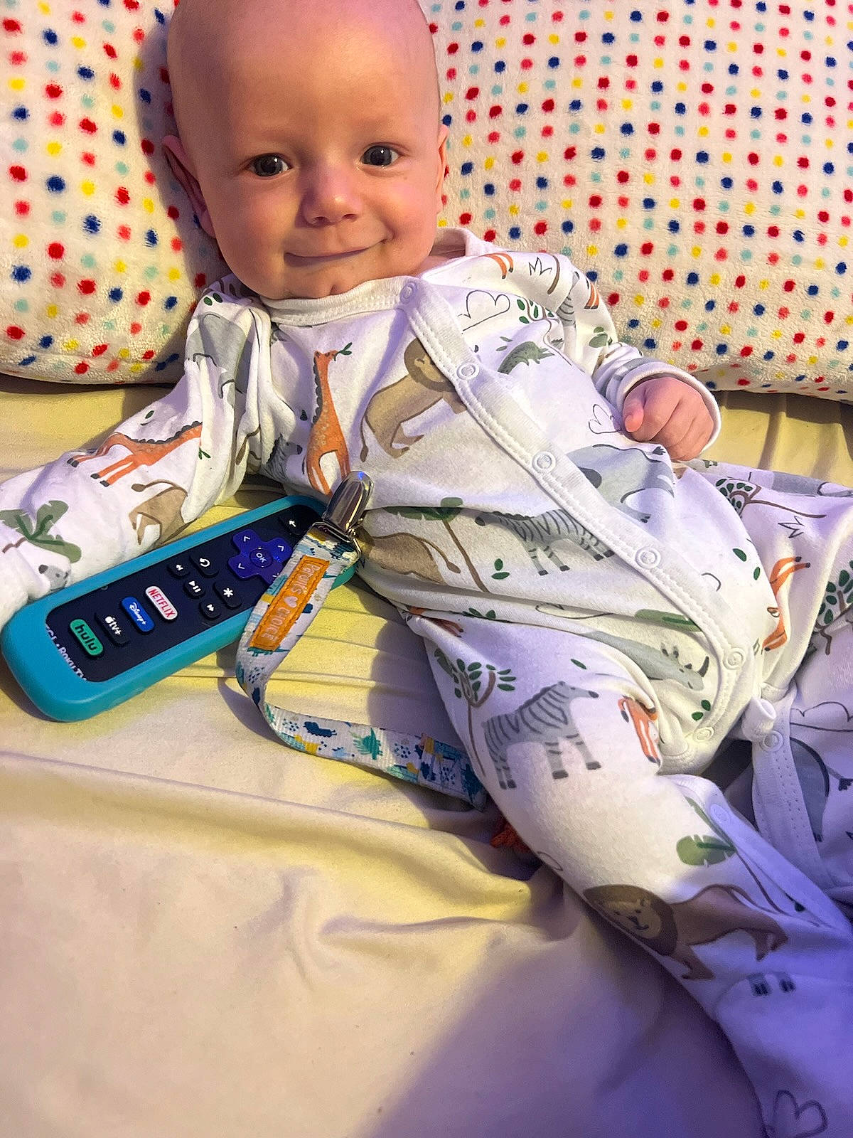 Ezekiel joined the competition — help win amazing prizes! baby, baby_products, baby_safety, baby_toddler_clothing, cheek, child, comfort, face, fun, happy, head, joy, linens, pattern, person, play, room, sitting, skin, sleeve