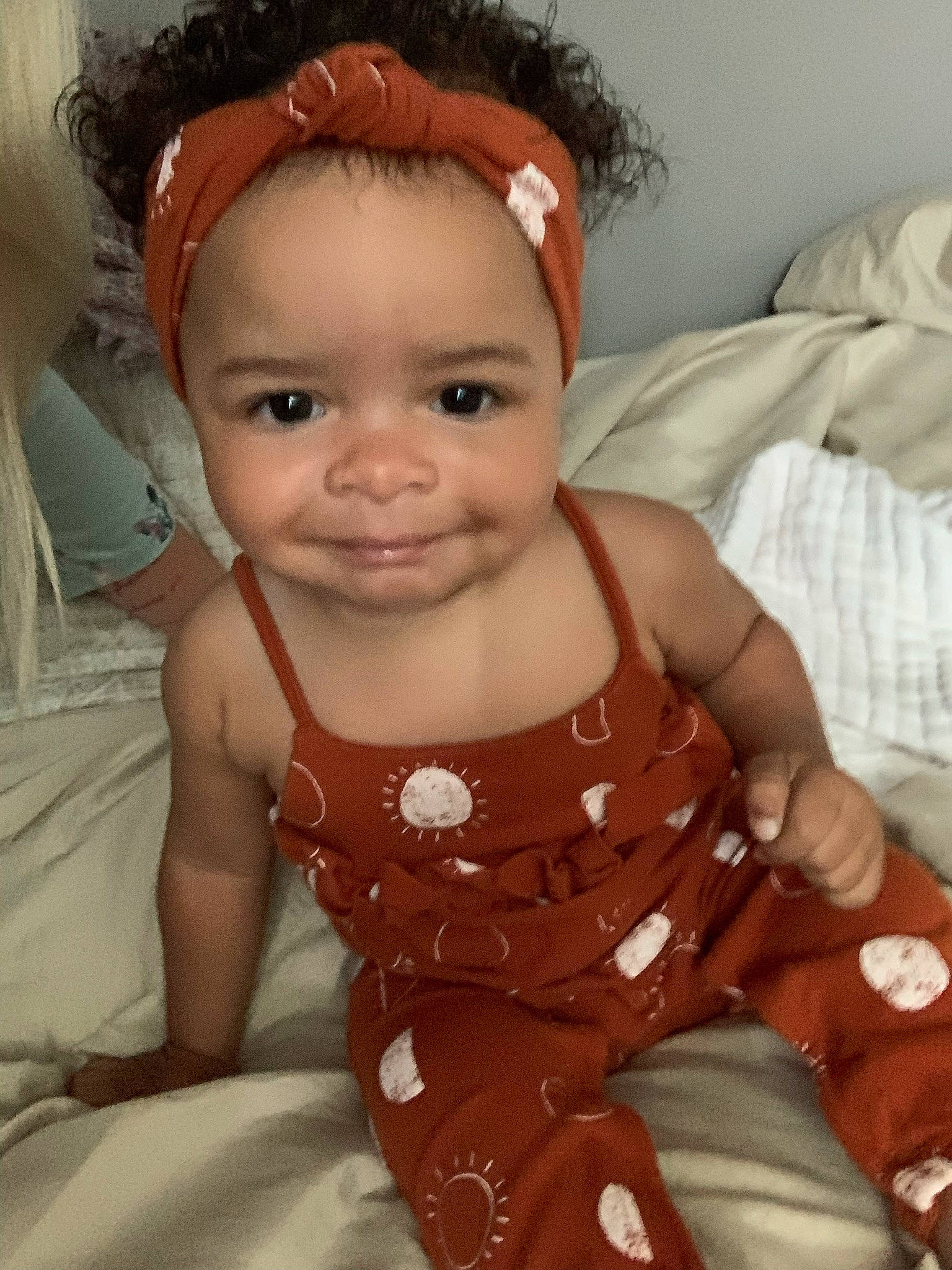 Jeavanna joined the competition — help win amazing prizes! baby, baby_toddler_clothing, cheek, chin, clothing, comfort, embellishment, eye, eyelash, hairstyle, happy, head, headgear, iris, joy, lip, neck, person, skin, sleeve