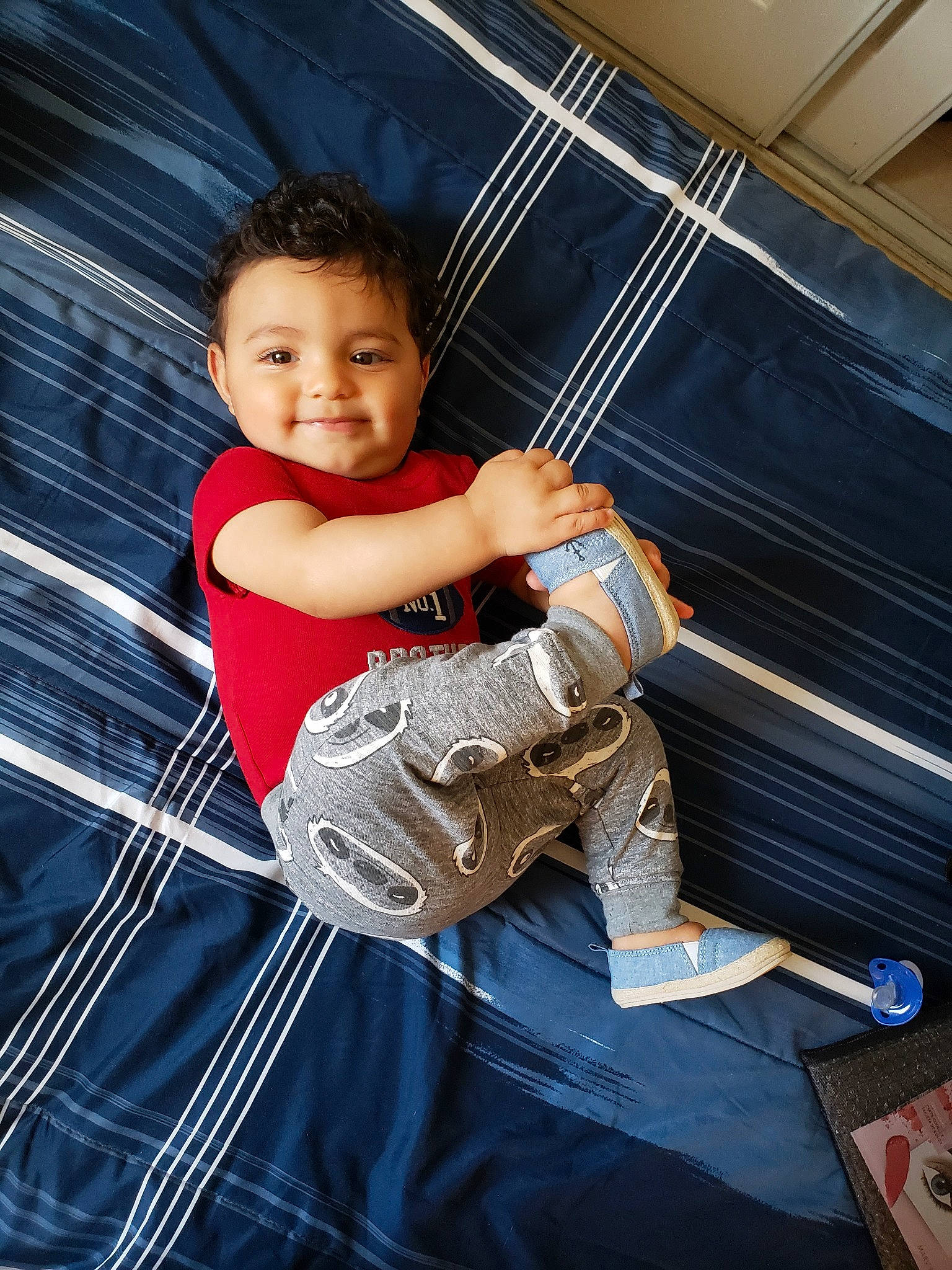 Karlitos Nathaniel is registered to the contest to win money with this photo: child, joy, person, toddler