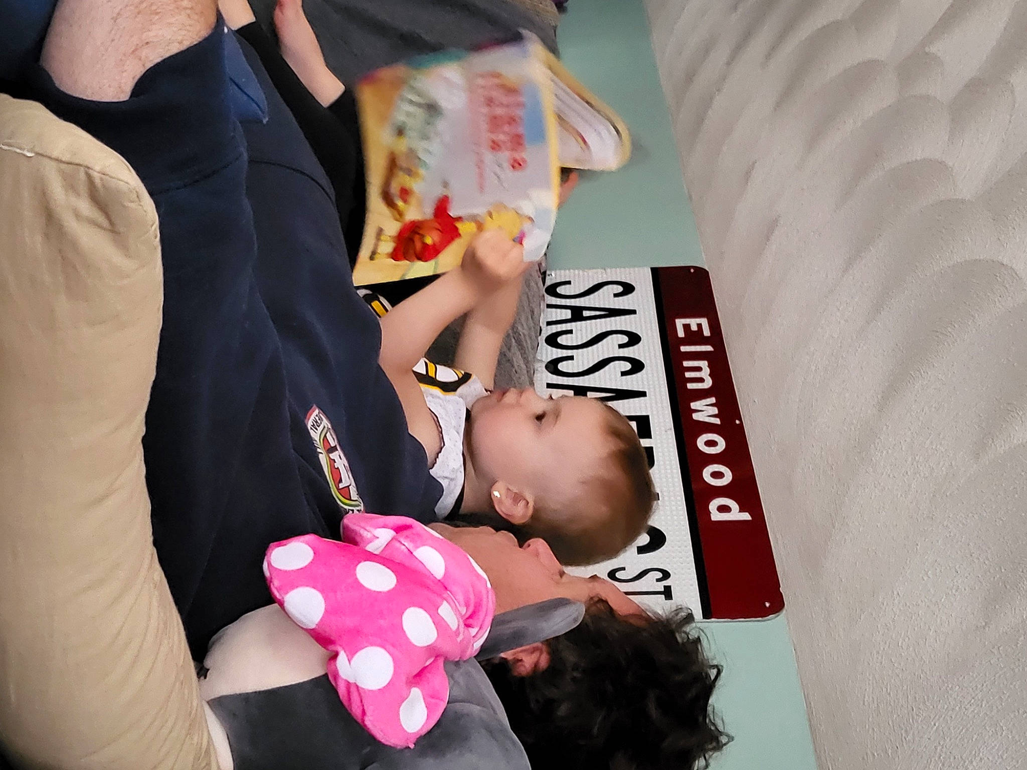 Kendra joined the competition — help win amazing prizes! baby, carmine, child, comfort, design, event, finger, flooring, fun, gesture, happy, leisure, love, magenta, nail, person, pink, play, room, t_shirt