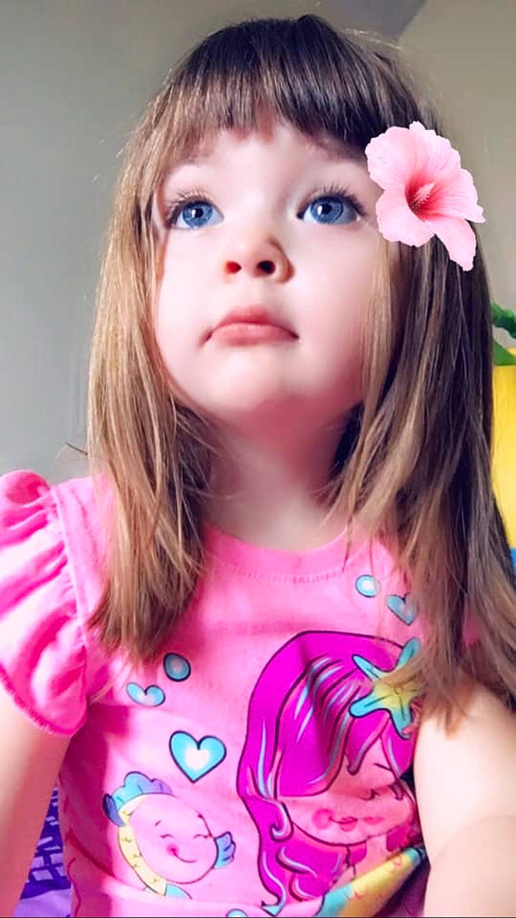 Aubrianna joined the competition — help win amazing prizes! bangs, beauty, brown_hair, cheek, child, child_model, eye, eyelash, face, hair, hair_accessory, hair_coloring, hairstyle, head, hime_cut, lip, long_hair, mouth, person, pink