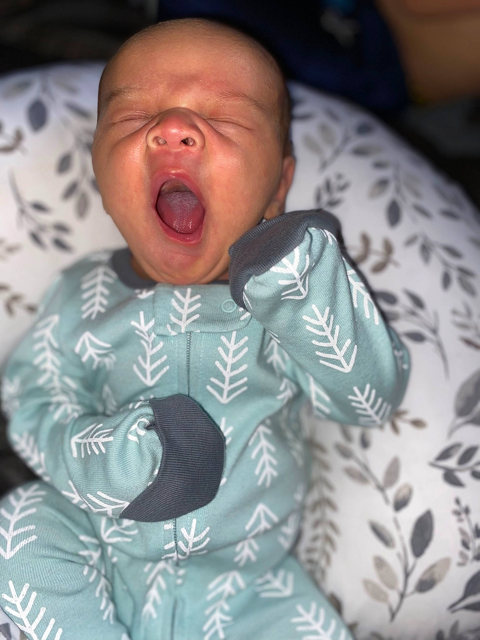 Nicasio joined the competition — help win amazing prizes! baby, baby_toddler_clothing, bedtime, carmine, cheek, child, chin, comfort, eye, head, linens, mouth, nose, pattern, person, room, skin, sleeve, textile, toddler