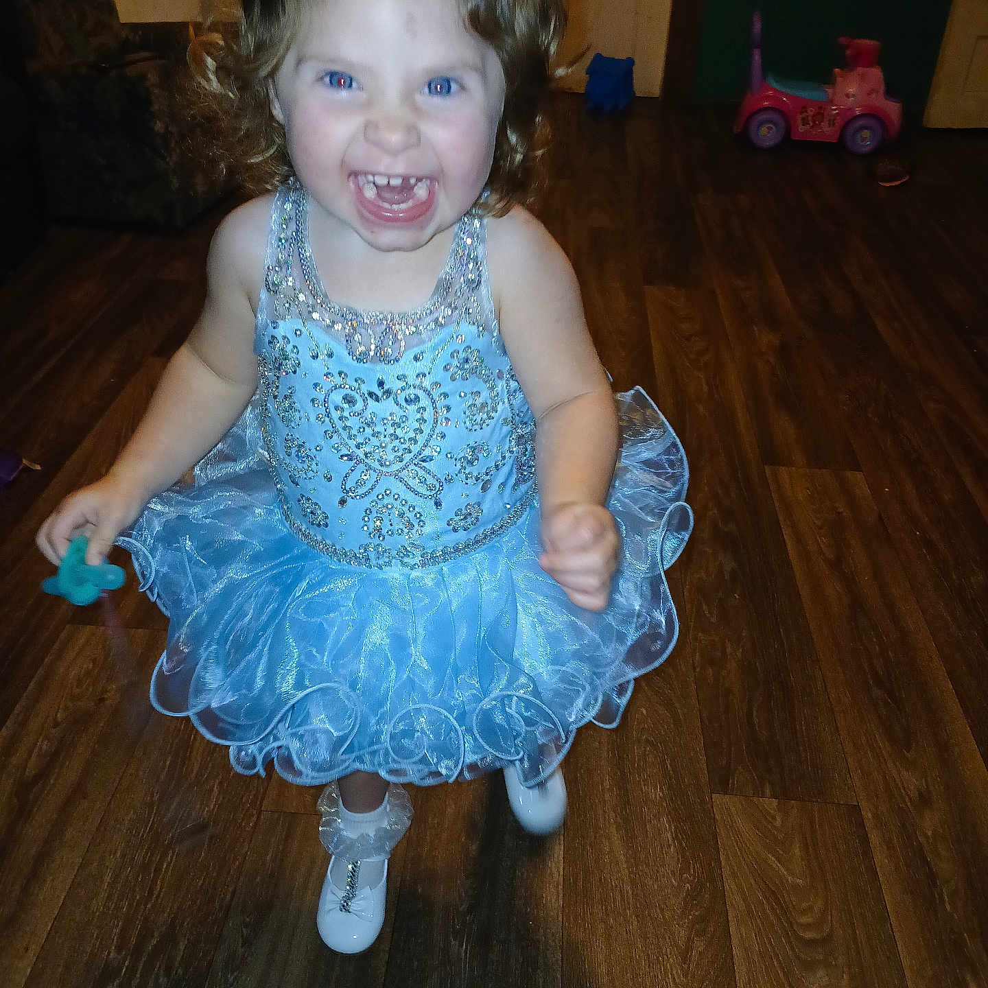 Aubrey joined the competition — help win amazing prizes! child, clothing, costume, couch, dress, eveningdress, face, fashion, female, footwear, formalwear, furniture, girl, hardwood, head, person, photography, portrait, shoe, wood