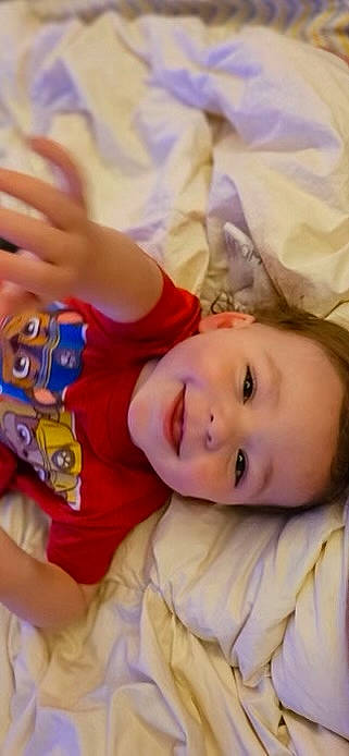 Ace joined the competition — help win amazing prizes! baby, baby_toddler_clothing, cheek, child, comfort, eyelash, fun, gesture, happy, iris, joy, mouth, nose, person, room, skin, sleeve, smile, textile, thumb