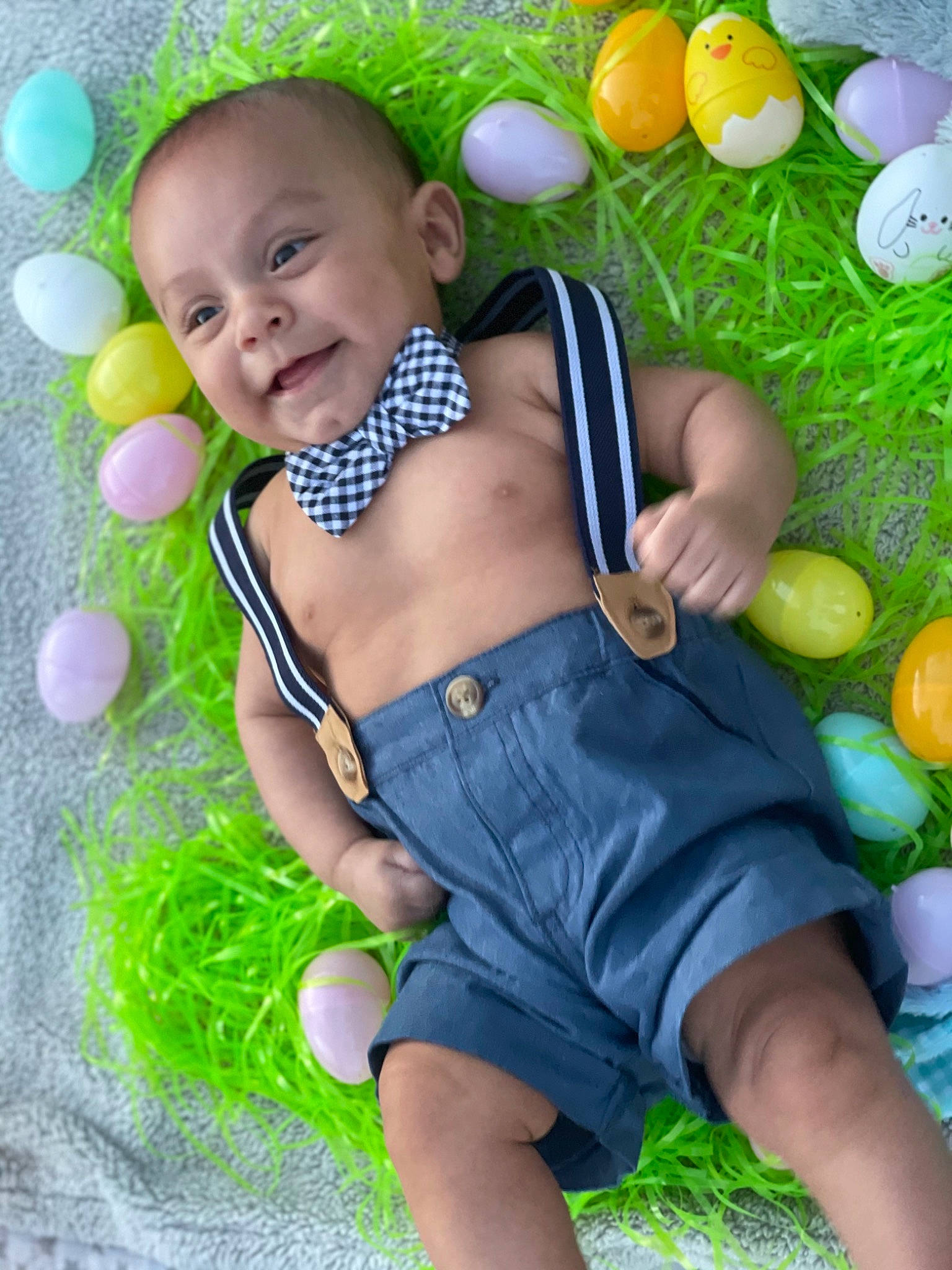 Cj is registered to the contest to win money with this photo: baby, baby_toddler_clothing, chest, child, citrus, finger, fun, grass, green, happy, leaf, leisure, pattern, people, people_in_nature, person, smile, summer, t_shirt, toddler