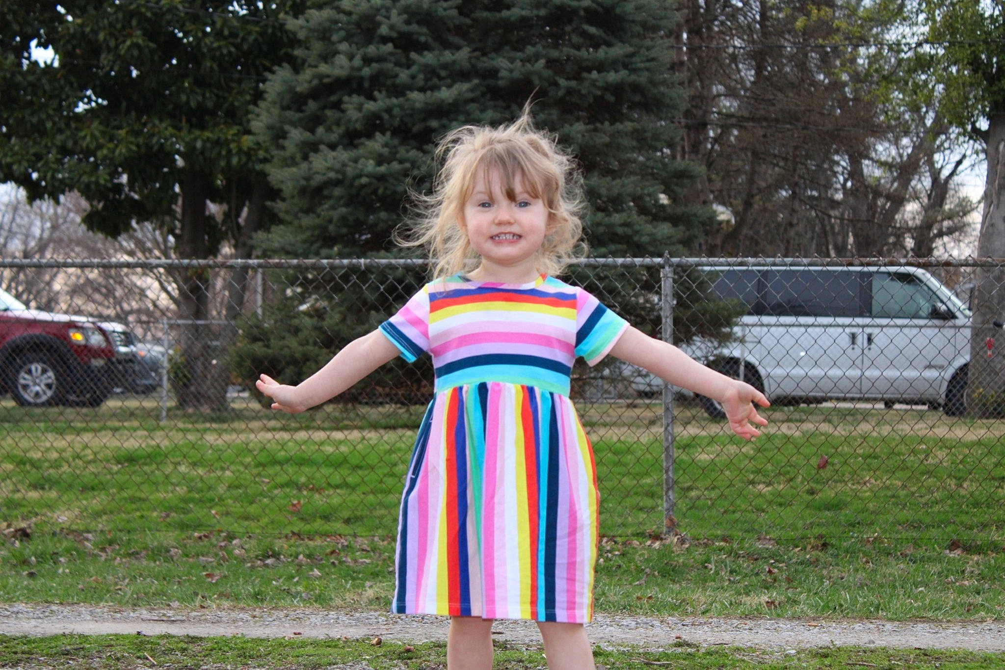 Paradise joined the competition — help win amazing prizes! car, electric_blue, event, family_car, fun, grass, joy, land_vehicle, leisure, magenta, person, plant, recreation, smile, t_shirt, tire, toddler, tree, van, vehicle