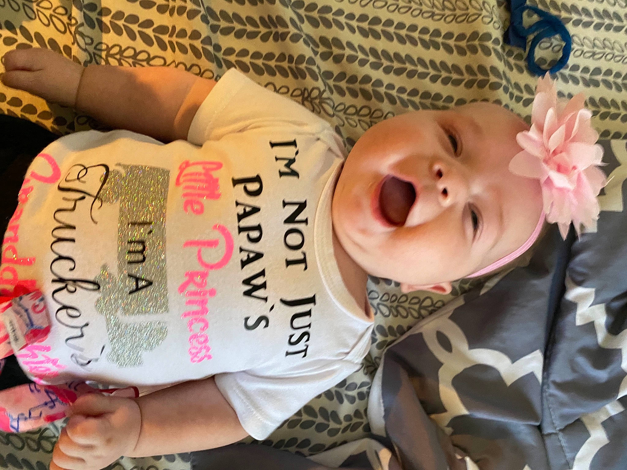 Haisley joined the competition — help win amazing prizes! baby, child, happy, headwear, person, pink, smile, toddler