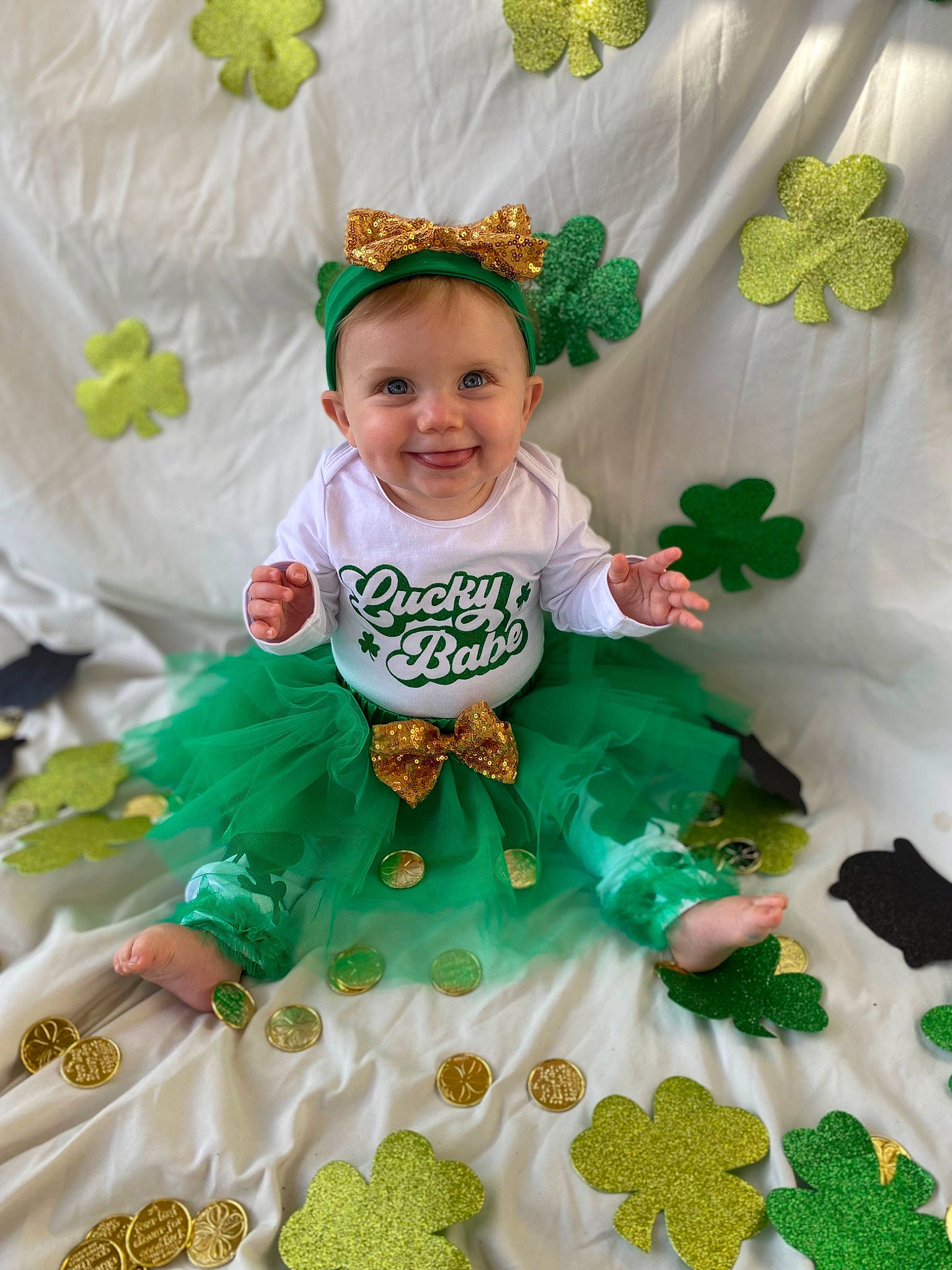 Everlee joined the competition — help win amazing prizes! aqua, baby, baby_toddler_clothing, birthday, cake_decorating_supply, child, dress, event, green, happy, headpiece, icing, joy, party_supply, person, pink, product, smile, sugar_cake, sweetness
