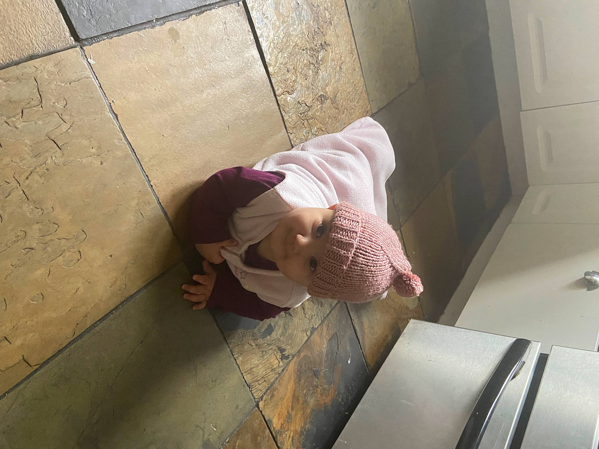 Renesmee joined the competition — help win amazing prizes! floor, flooring, headwear, person, tile