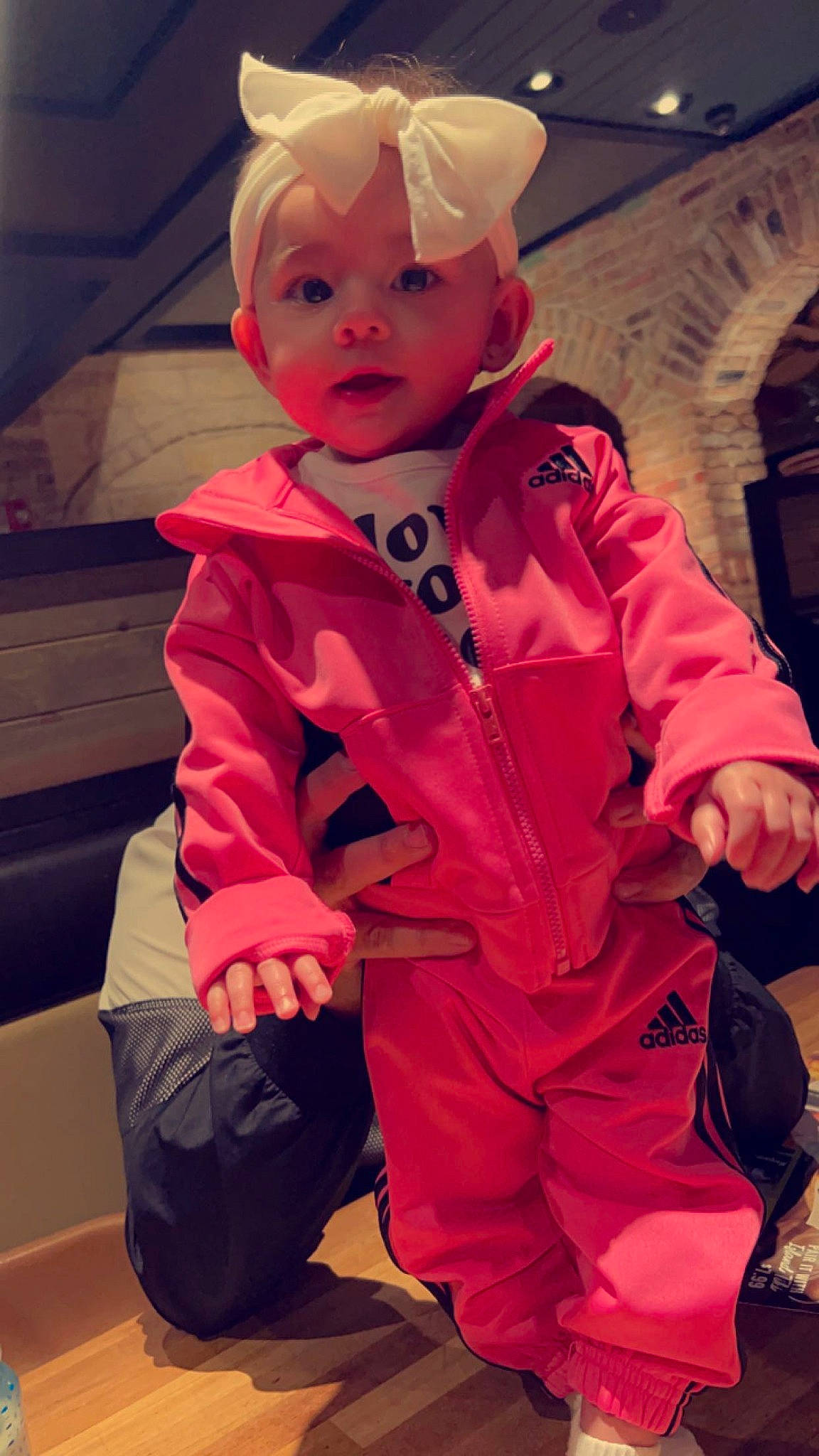 Jordan joined the competition — help win amazing prizes! baby, baby_toddler_clothing, cap, carmine, child, cool, costume, costume_hat, fashion_accessory, fictional_character, fun, fur, happy, headgear, headwear, magenta, person, personal_protective_equipment, pink, sleeve