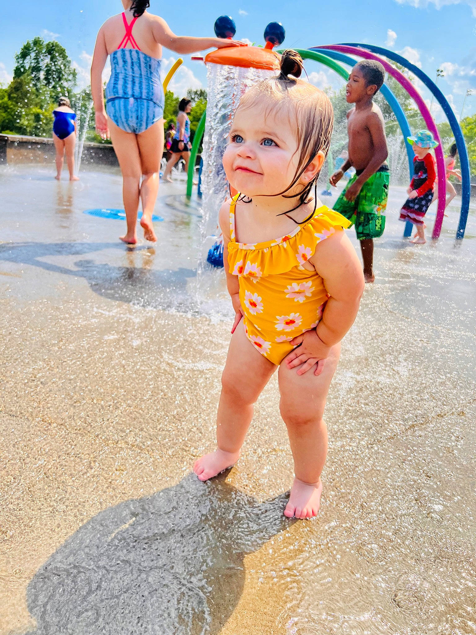 Amelia is registered to the contest to win money with this photo: barefoot, beach, child, fun, happy, joy, leisure, people, people_on_beach, person, public_space, recreation, sand, shorts, sky, snapshot, summer, t_shirt, thigh, toddler