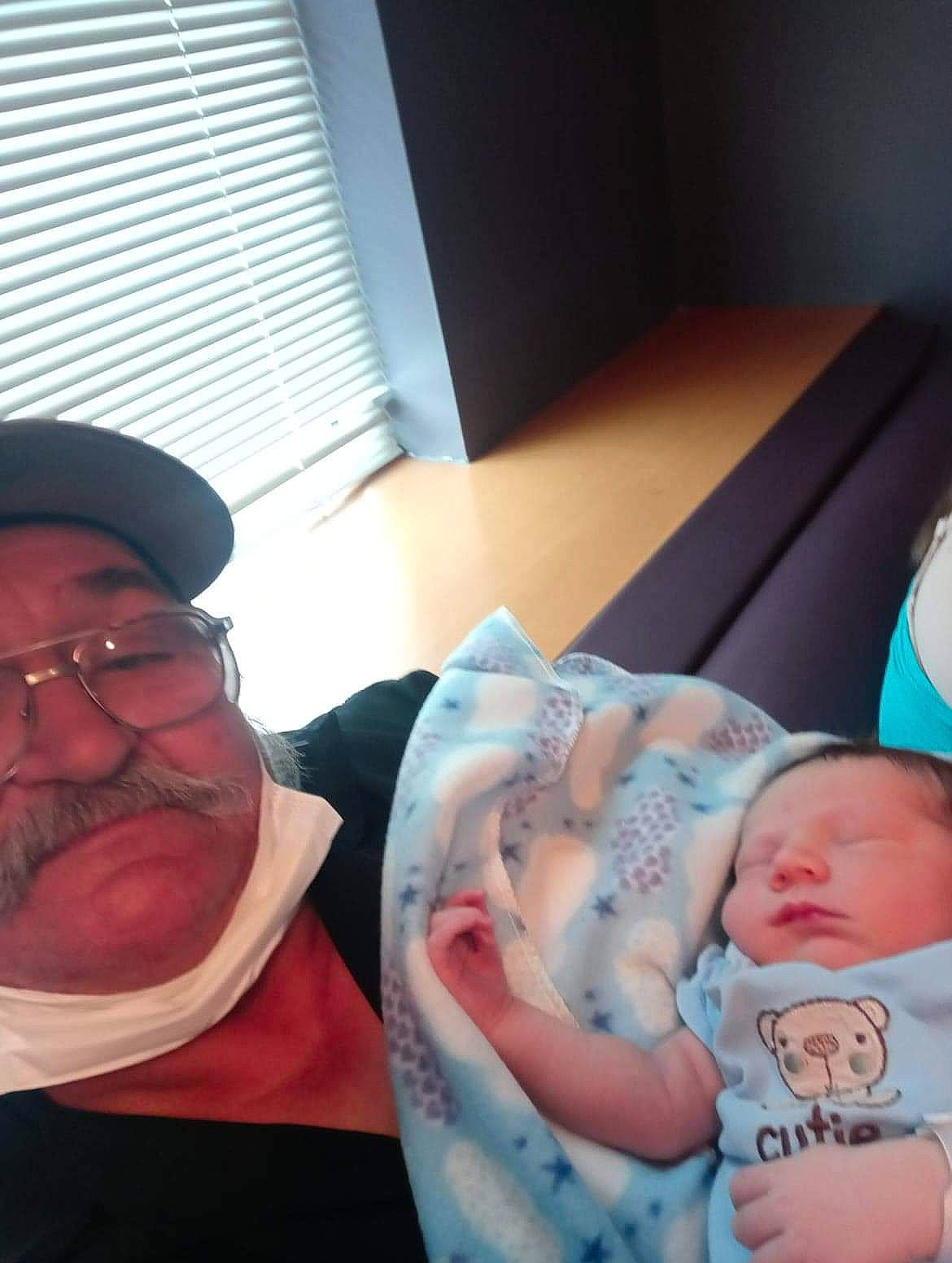 Waylon joined the competition — help win amazing prizes! abdomen, baby, baby_toddler_clothing, beard, cheek, child, comfort, eye, eyewear, happy, hat, moustache, mouth, nose, person, room, sitting, skin, toddler, vision_care