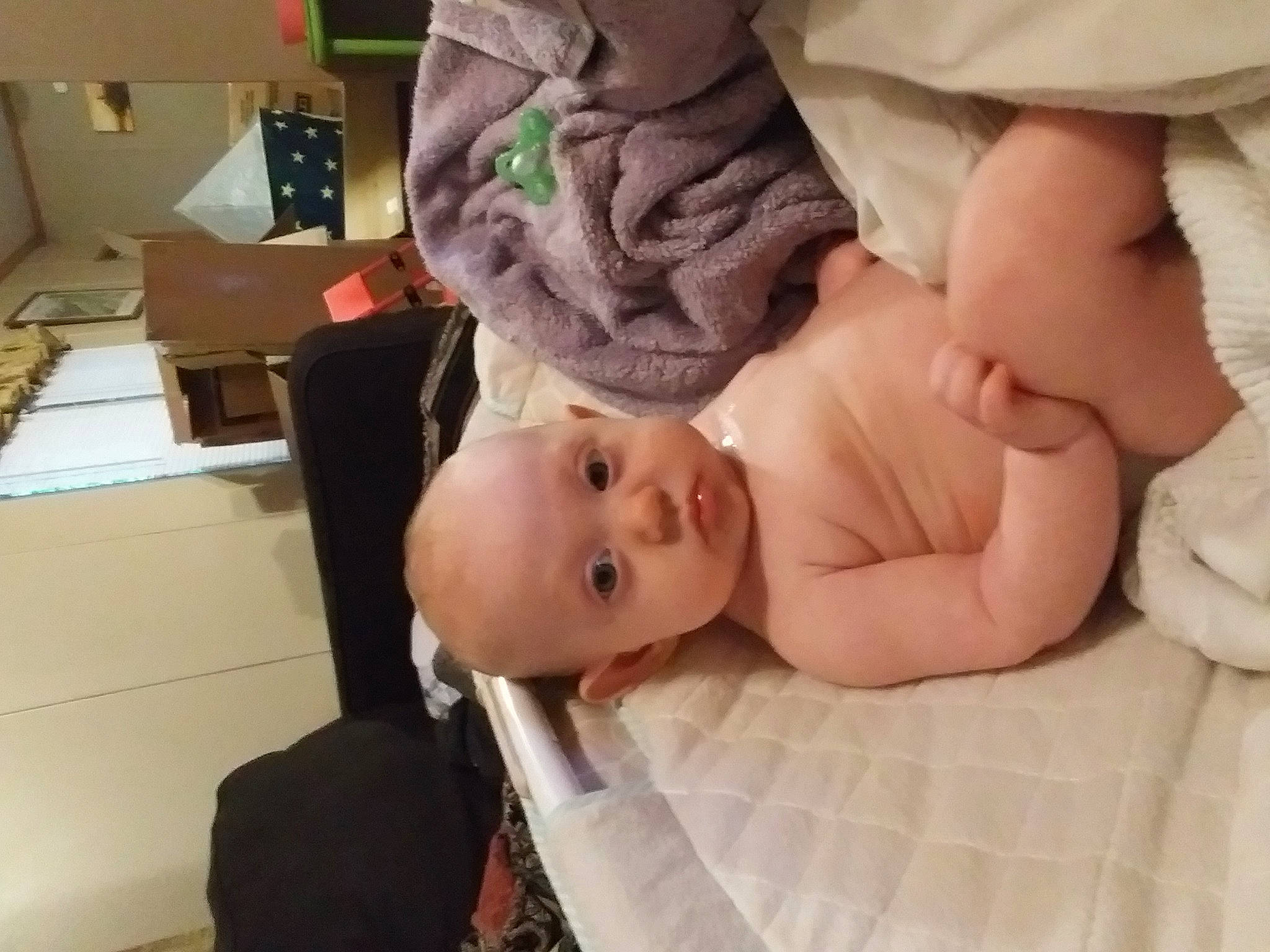 Autumn is registered to the contest to win money with this photo: arm, baby, birth, cheek, child, ear, face, finger, hand, head, leg, mouth, person, selfie, skin, toddler