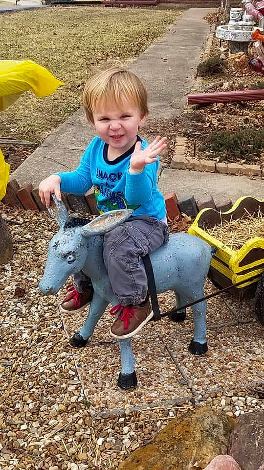 Edward joined the competition — help win amazing prizes! child, fawn, fun, person, play, playground, public_space, recreation, smile, soil, toddler