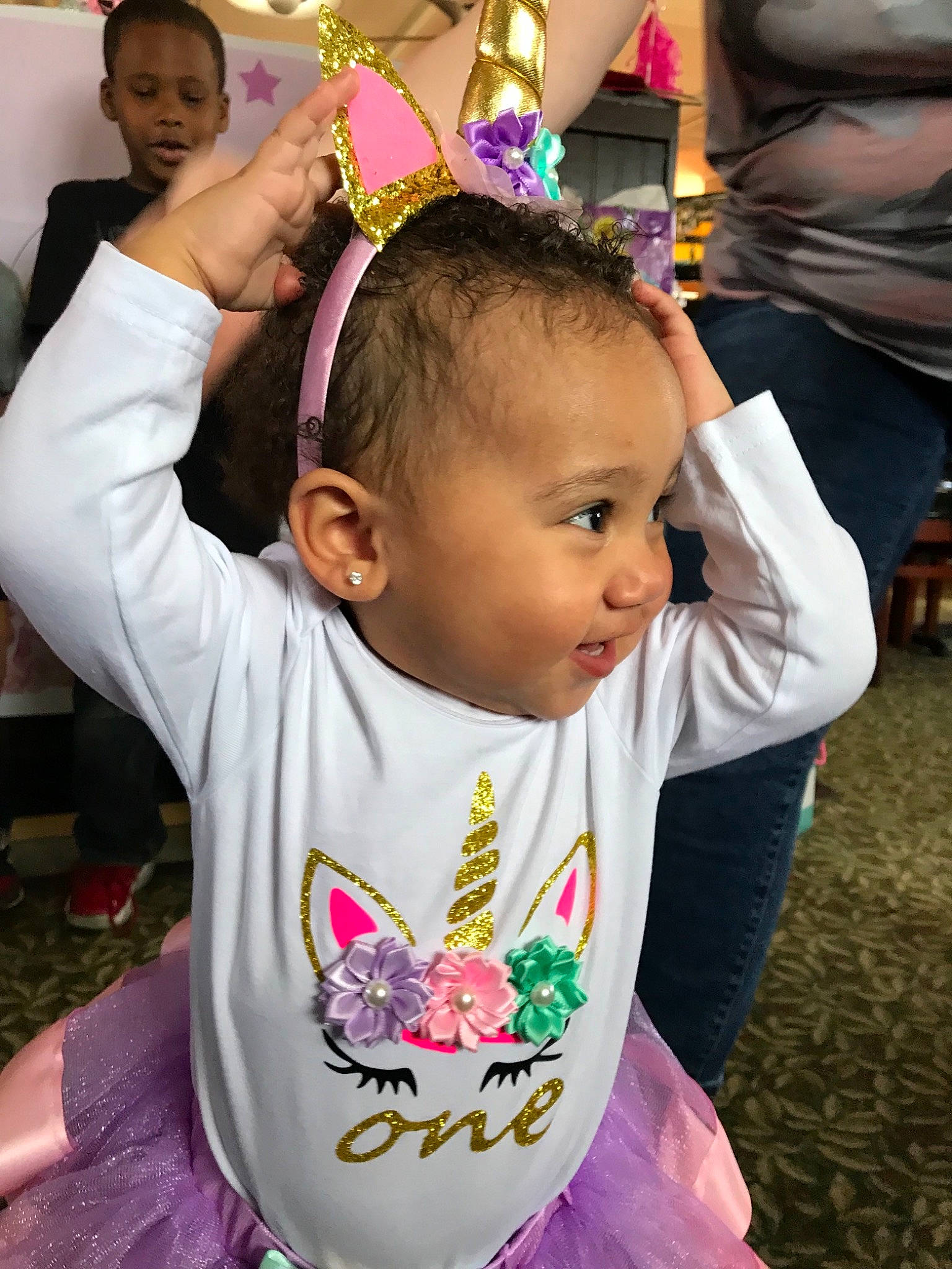 Jacelyn joined the competition — help win amazing prizes! child, hair_accessory, headpiece, person, toddler