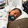 Kingston joined the competition — help win amazing prizes! baby, newborn, pacifier, sleeping, blanket, swaddle, crib, pillow, face, closed_eyes, pacifier_clip, infant, cozy, soft_focus, shallow_depth_of_field, portrait, bedding, cute, naptime, indoor