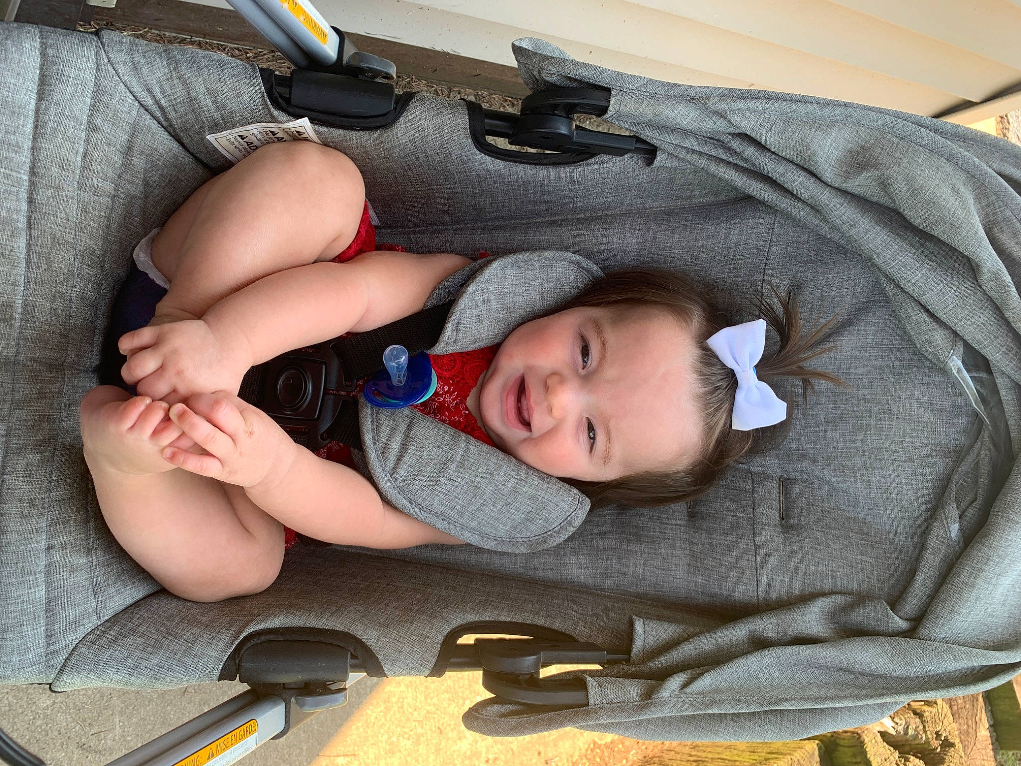 Hunter joined the competition — help win amazing prizes! baby, baby_carriage, baby_products, car_seat, child, comfort, leg, nap, person, play, product, sleep, toddler, vacation