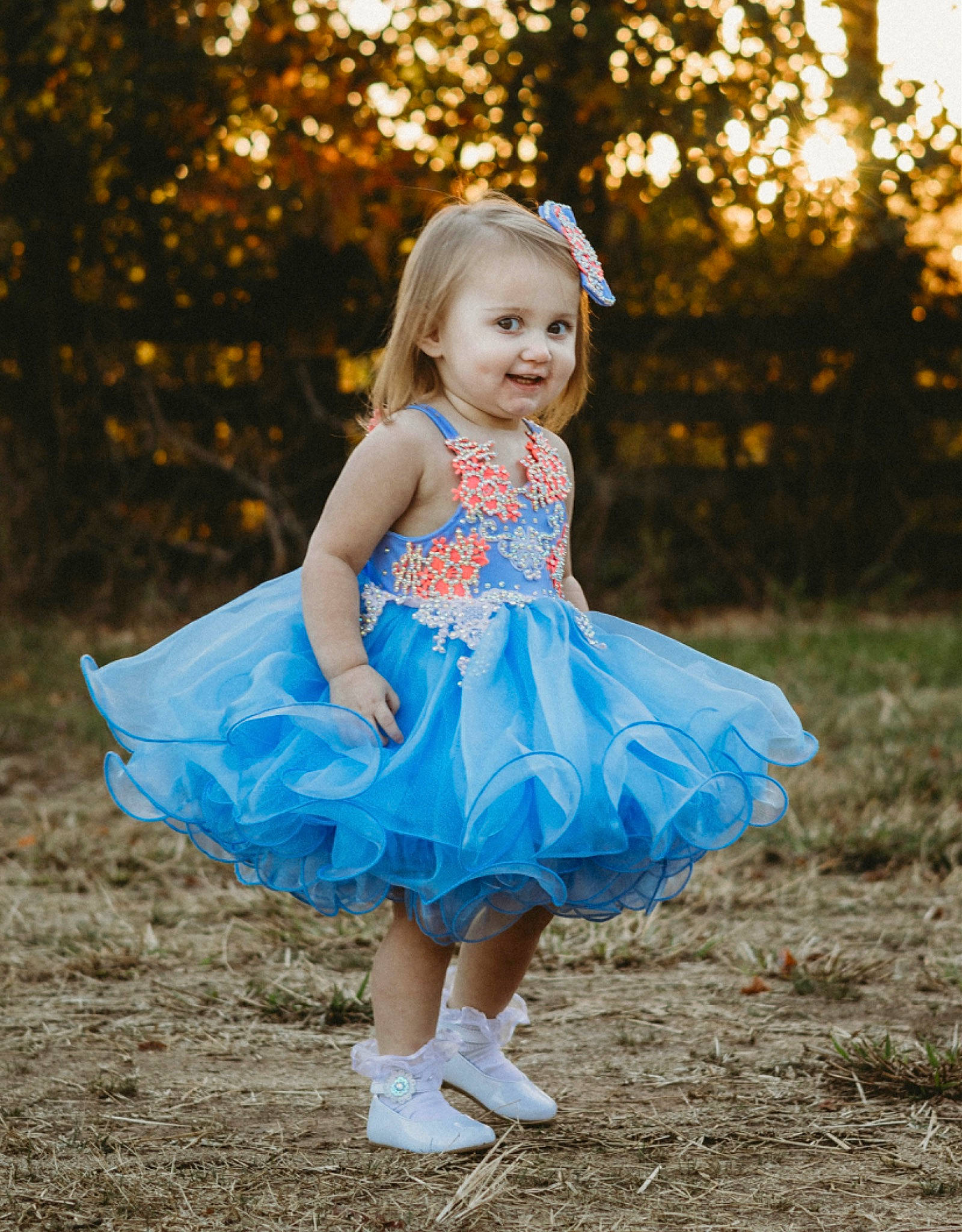 Emilia joined the competition — help win amazing prizes! beauty, child, day_dress, dress, electric_blue, event, eye, face, flash_photography, formal_wear, fun, grass, happy, headpiece, iris, joy, people_in_nature, person, plant, smile