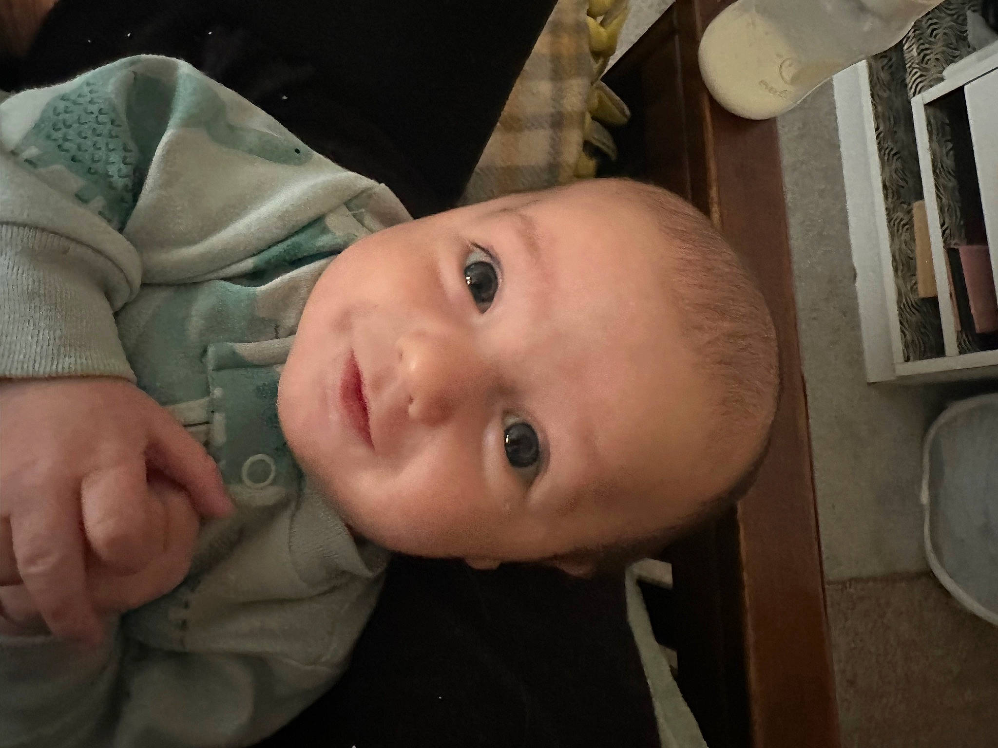 Jupiter joined the competition — help win amazing prizes! arm, baby, baby_toddler_clothing, cheek, chin, ear, eyebrow, finger, gesture, human_body, iris, lip, mammal, mouth, nose, person, skin, sleeve, smile, vertebrate