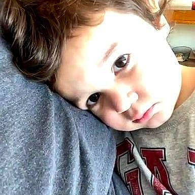 Jonah joined the competition — help win amazing prizes! cheek, ear, eye, eyebrow, eyelash, forehead, gesture, hair, happy, head, jaw, lip, mammal, mouth, neck, nose, outerwear, person, shoulder, skin