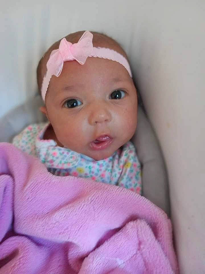 Jada joined the competition — help win amazing prizes! baby, baby_toddler_clothing, cheek, child, comfort, dress, eye, eyebrow, eyelash, face, headgear, headwear, iris, lip, magenta, nose, outerwear, person, pink, skin