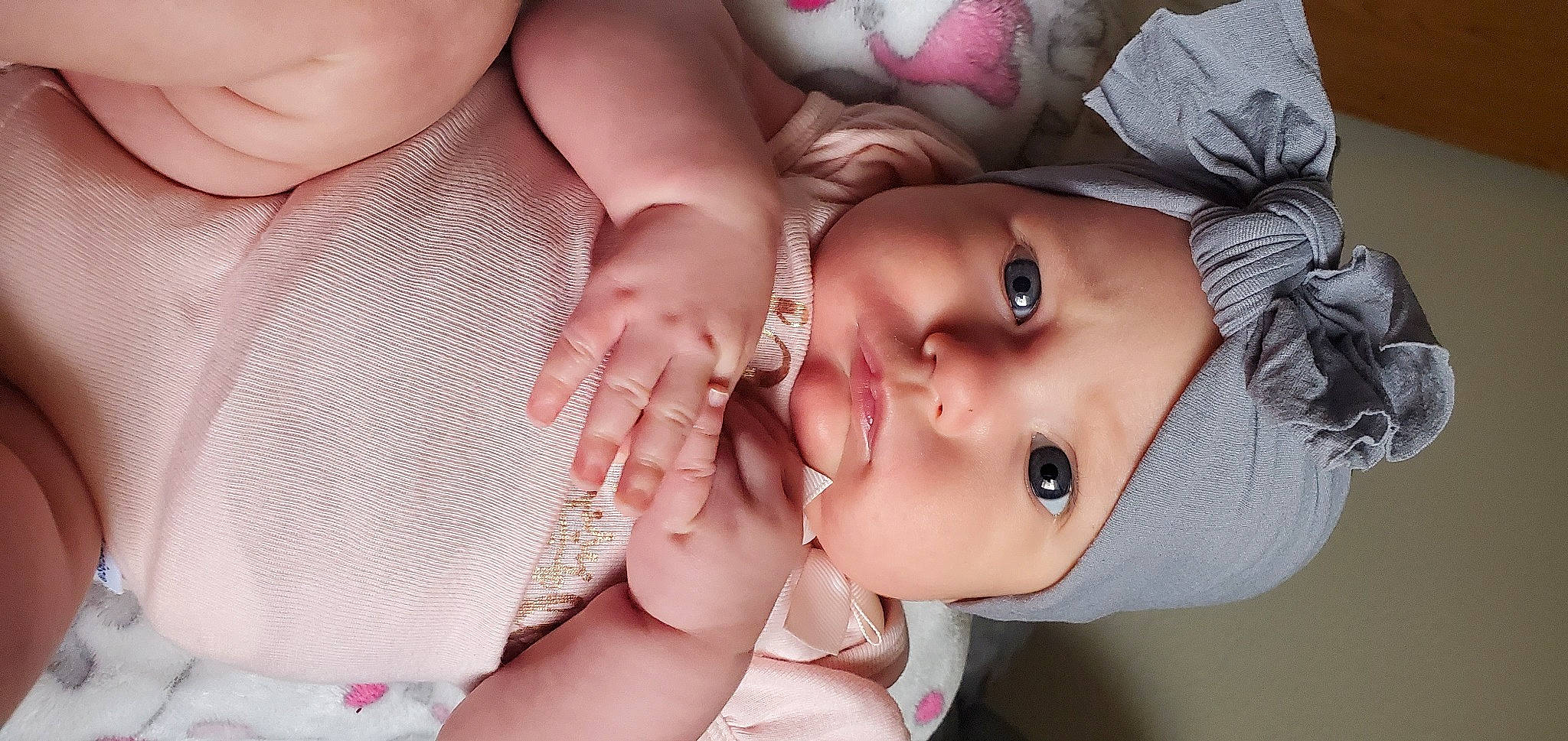 Rozalie joined the competition — help win amazing prizes! baby, baby_grabbing_for_something, baby_products, baby_toddler_clothing, cheek, child, eyelash, finger, flesh, headwear, lip, love, nail, organ, person, photography, pink, skin, stomach, thumb