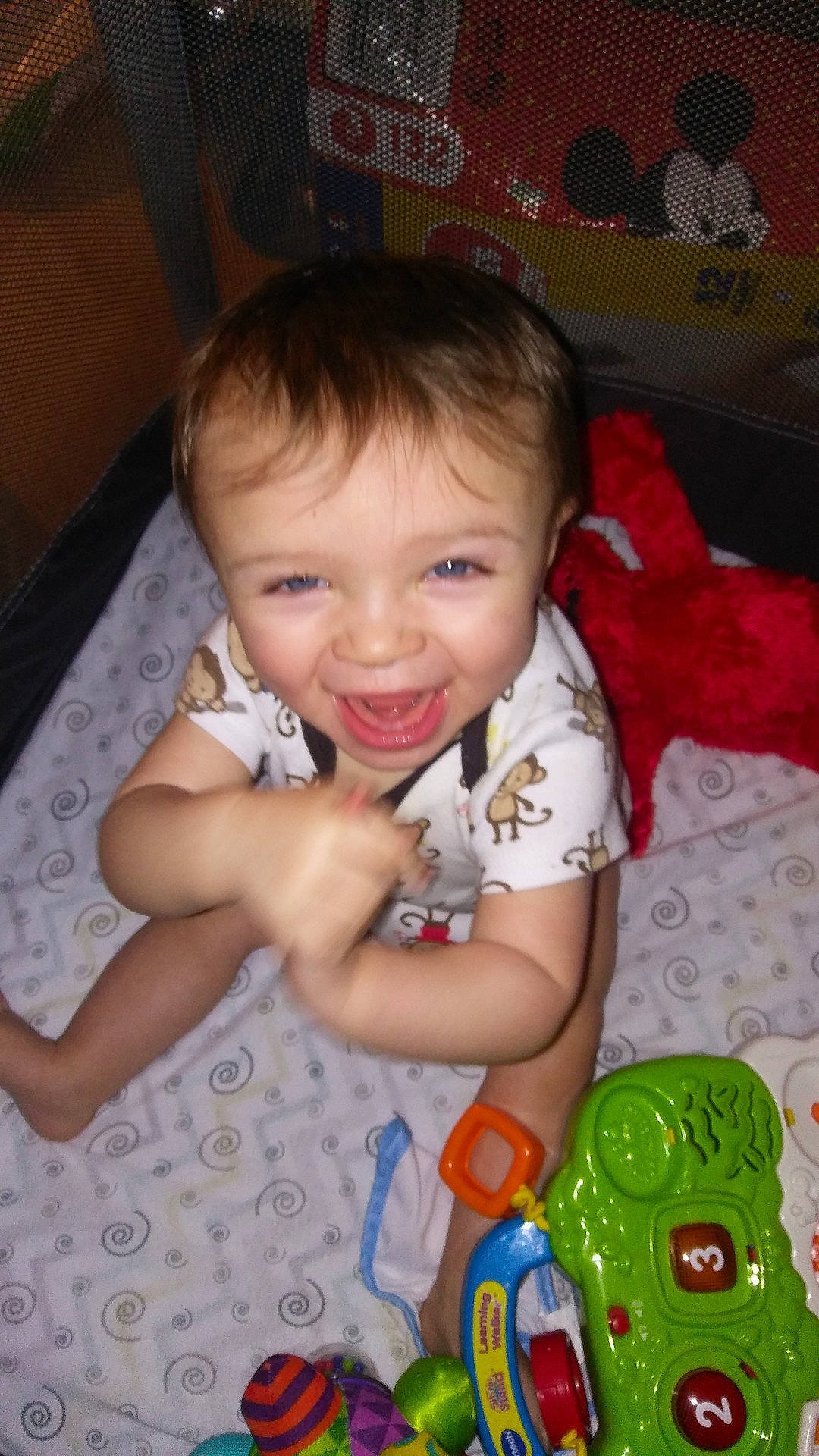 Caine joined the competition — help win amazing prizes! boy, cheek, child, day, eye, facial_expression, finger, fun, hand, head, infant, iris, mouth, nose, person, play, product, sitting, skin, smile