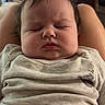 baby, sleeping, child, infant, face, hair, clothing, person, indoors, closeup, cute, peaceful, resting, chubby, expression, toddler, soft, skin, portrait, relaxation