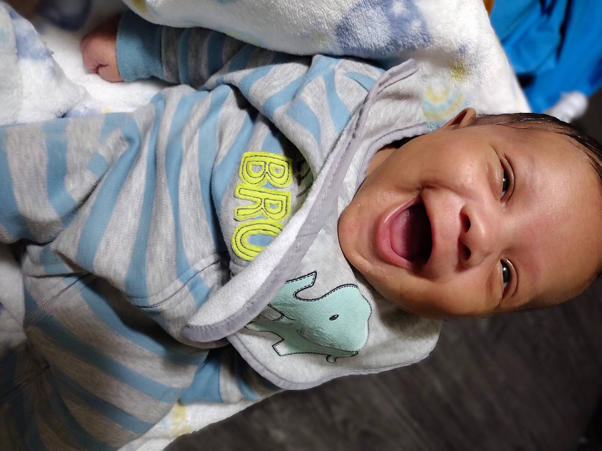 Trenton Jr joined the competition — help win amazing prizes! baby, baby_products, baby_toddler_clothing, cheek, child, comfort, flash_photography, fun, gesture, grass, happy, laugh, linens, person, portrait_photography, sitting, sleeve, smile, toddler, tree