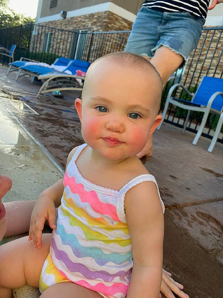 Pepper joined the competition — help win amazing prizes! baby, baby_toddler_clothing, blue, cheek, cool, finger, fun, happy, human_leg, leisure, mouth, neck, person, pink, recreation, skin, thigh, toddler, travel, trunk