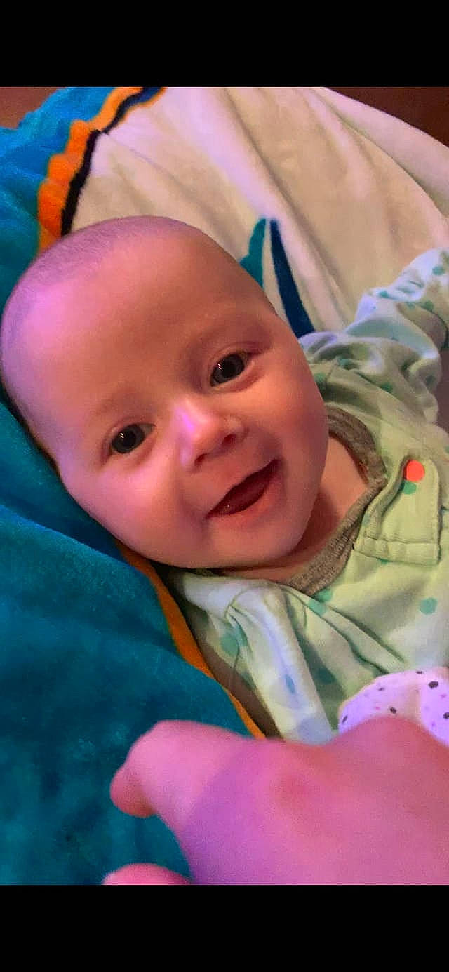 Lily Rose joined the competition — help win amazing prizes! baby, cheek, child, chin, ear, eye, eyebrow, face, facial_expression, forehead, head, iris, lip, mouth, nose, person, skin, smile, toddler