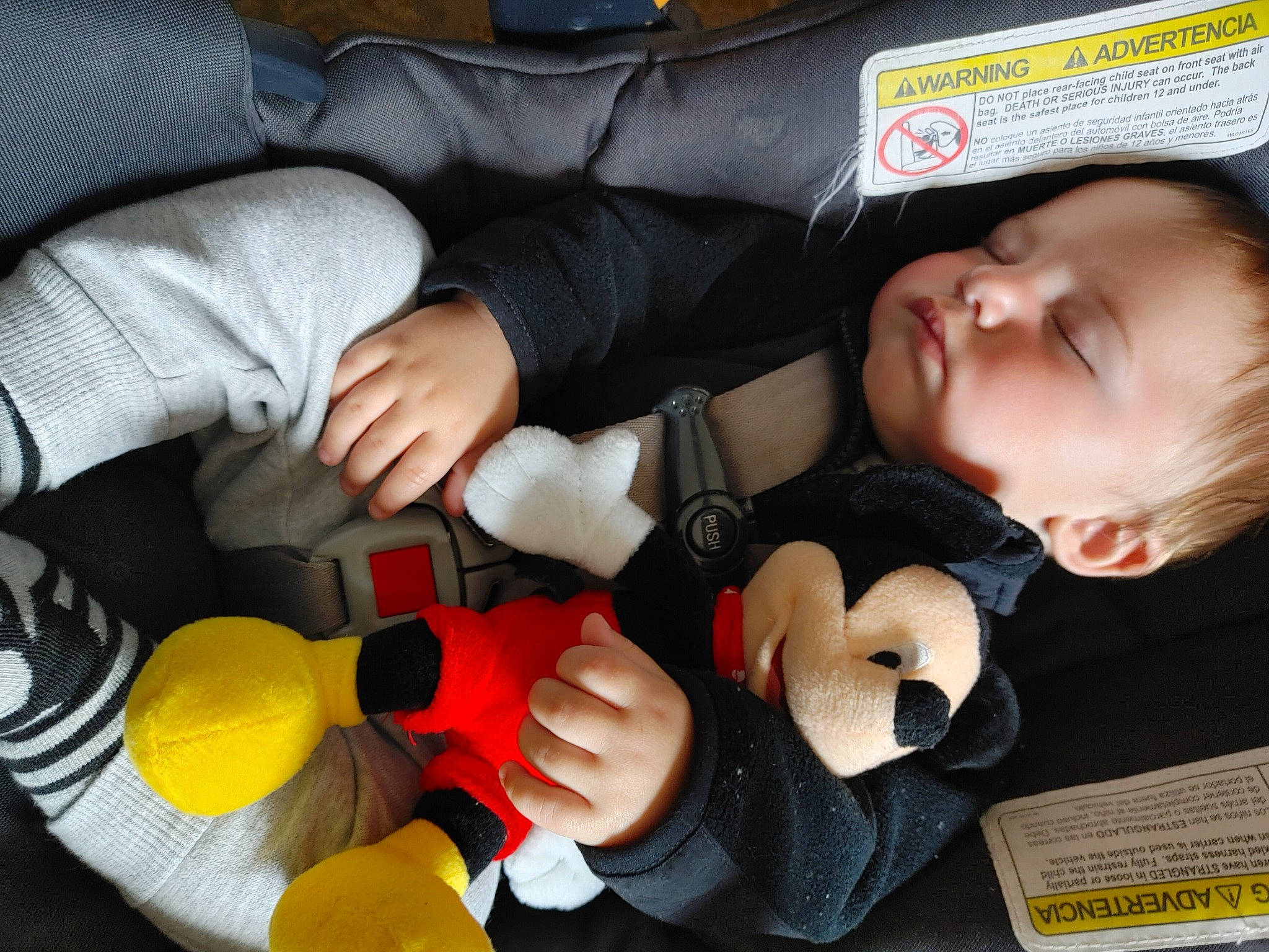 J J joined the competition — help win amazing prizes! baby, baby_carriage, baby_in_car_seat, baby_products, baby_safety, car_seat, carmine, child, comfort, finger, fun, hand, lap, orange, person, product, smile, stuffed_toy, textile, toddler