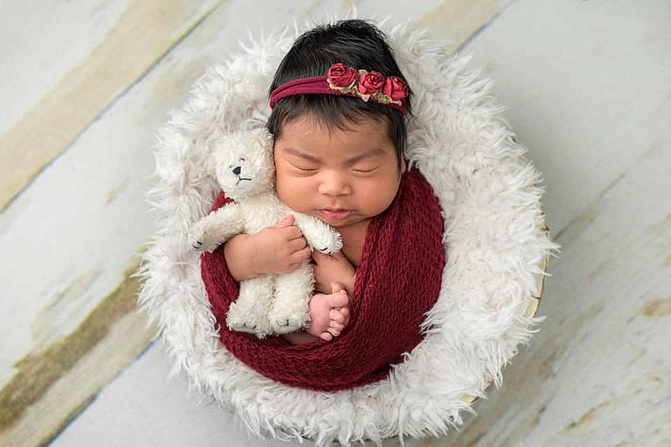 Zelda joined the competition — help win amazing prizes! baby, baby_toddler_clothing, child, costume, fashion_accessory, fur, hair_accessory, headband, headgear, headpiece, outerwear, person, pink, skin, textile, toddler, wool