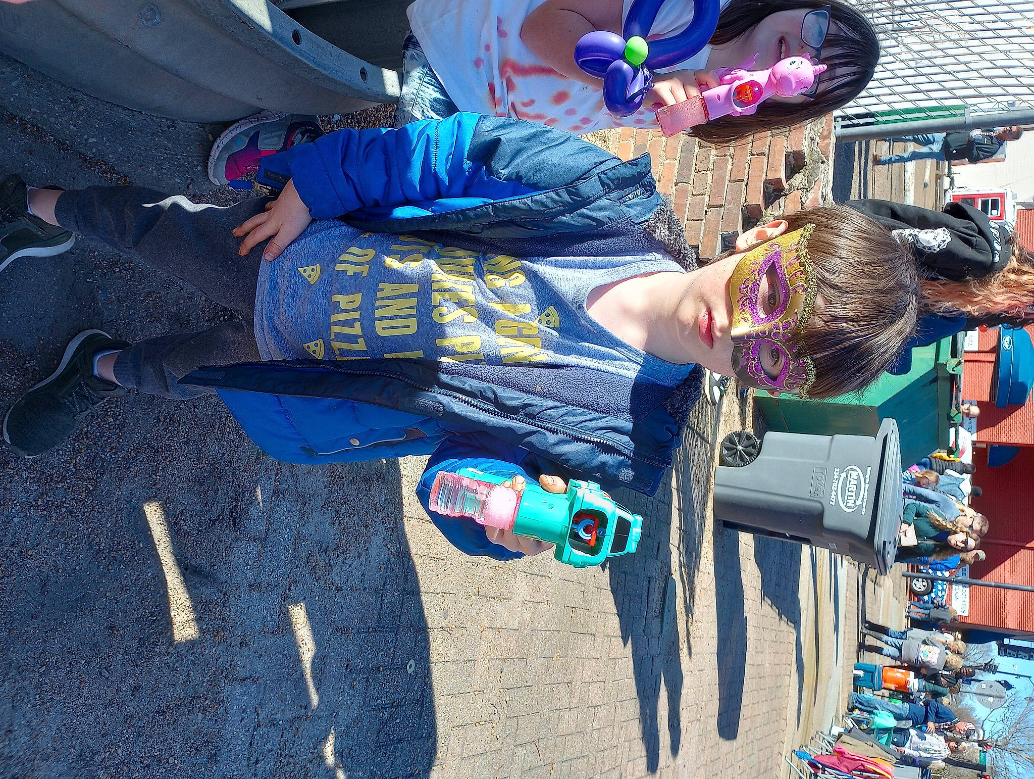 George joined the competition — help win amazing prizes! bag, city, electric_blue, event, eyewear, fun, leisure, luggage_and_bags, pedestrian, person, photograph, photography, recreation, shoe, snapshot, street, travel, water_bottle