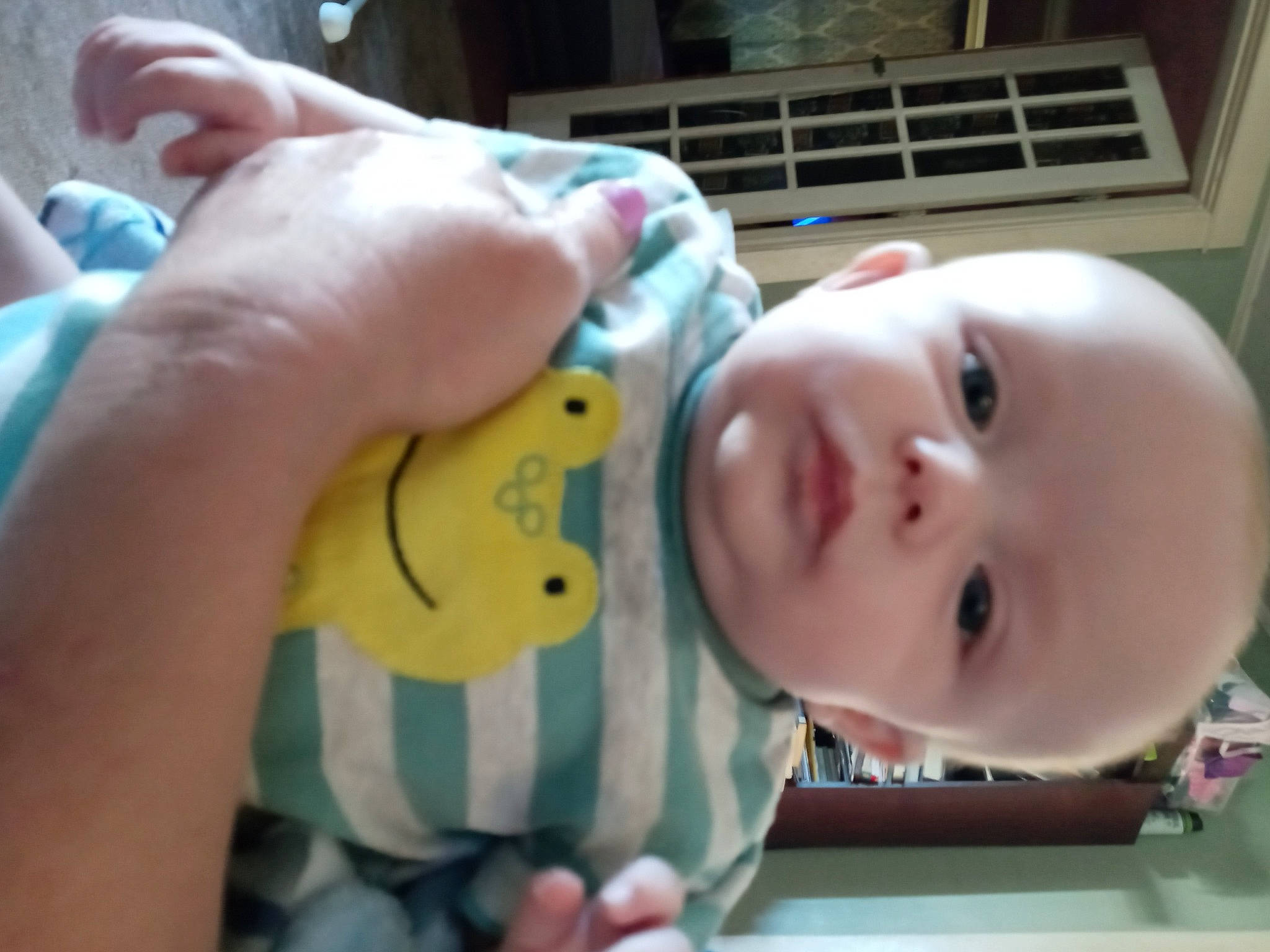 Calvin joined the competition — help win amazing prizes! baby, baby_grabbing_for_something, baby_playing_with_toys, baby_toddler_clothing, cheek, child, ear, eyelash, facial_expression, finger, fun, happy, human_body, iris, mouth, nose, person, skin, smile, thumb