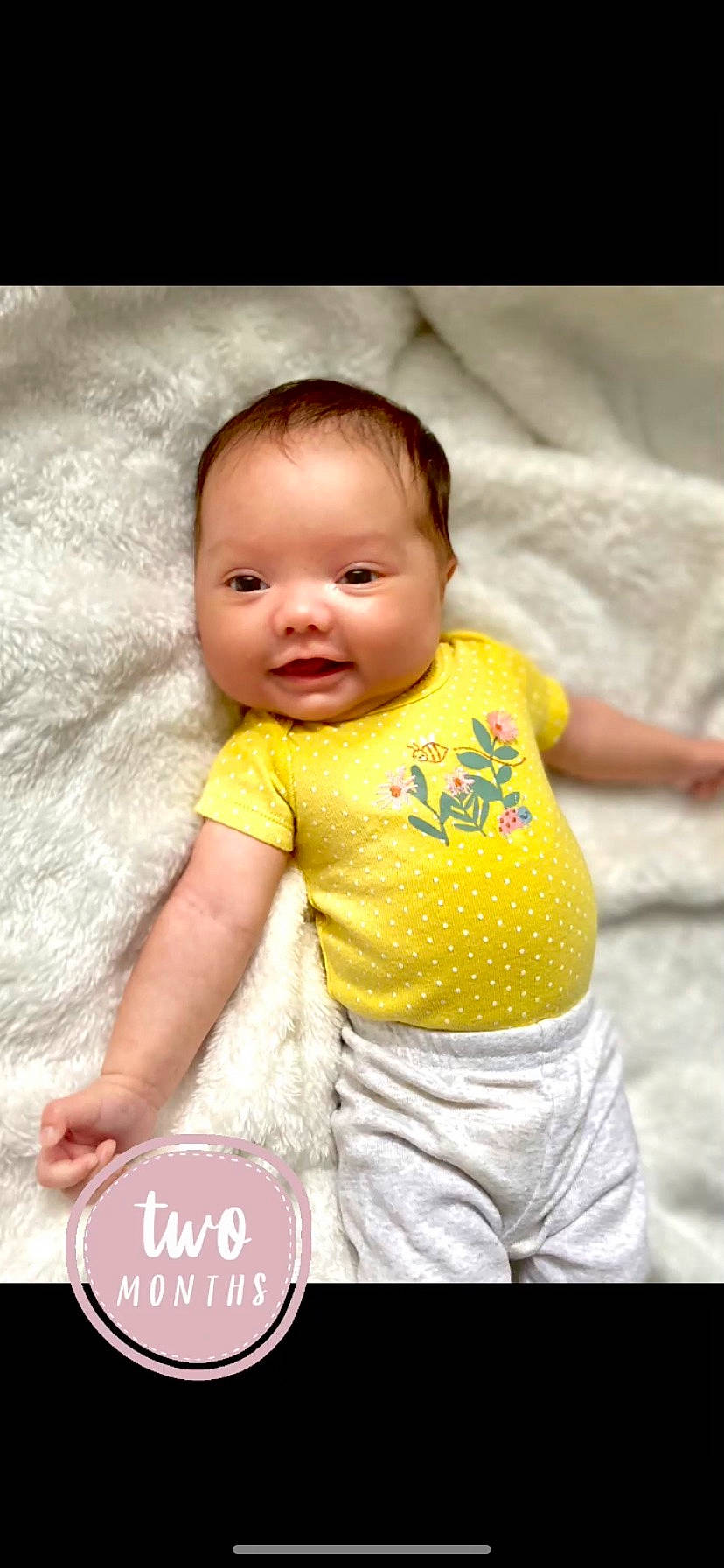 Kyloni is registered to the contest to win money with this photo: baby, baby_products, baby_toddler_clothing, beauty, cheek, child, font, gesture, happy, iris, linens, nose, pattern, person, pink, product, skin, sleeve, smile, t_shirt