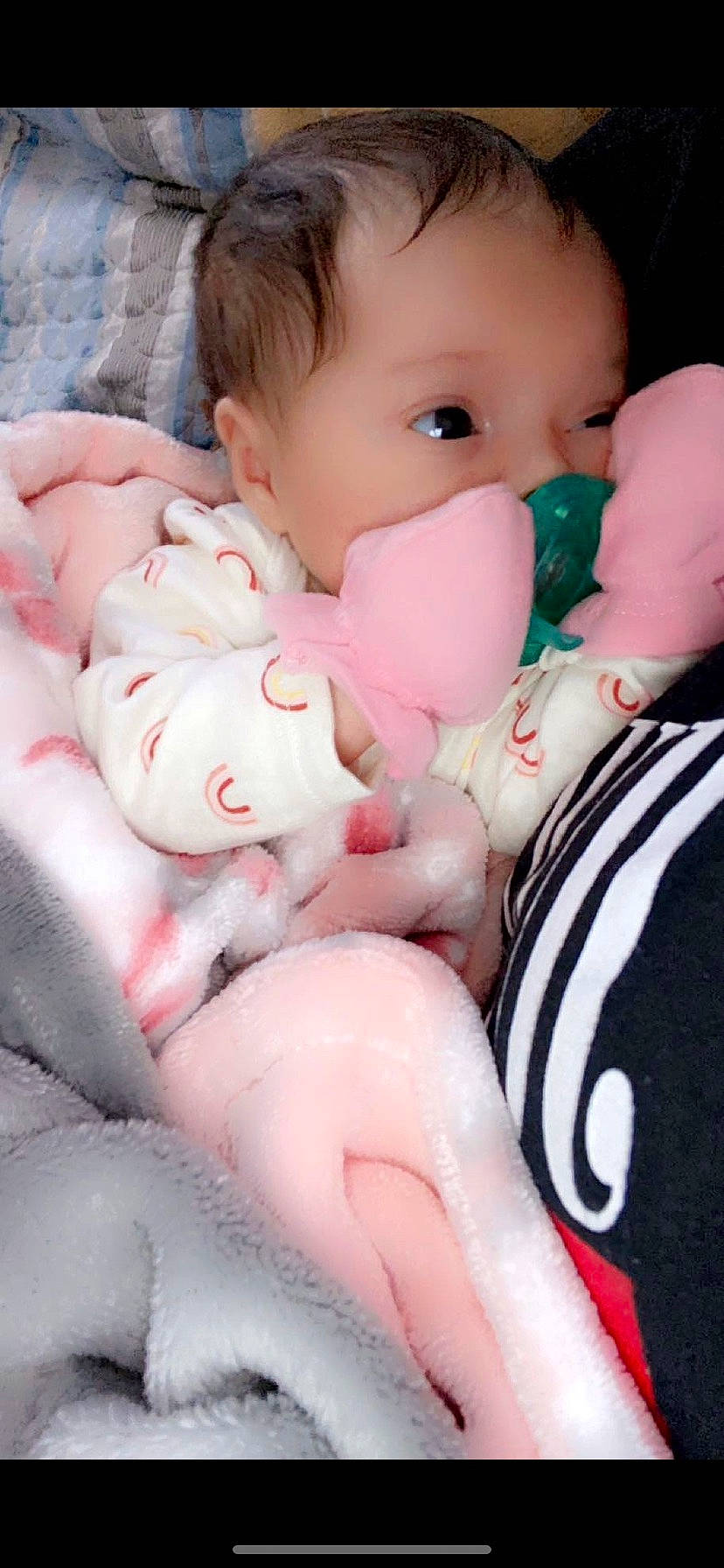 Kyloni joined the competition — help win amazing prizes! baby, baby_toddler_clothing, beauty, blue, cheek, comfort, face, finger, fun, happy, human_body, human_leg, knee, leg, lip, nail, person, pink, skin, thigh