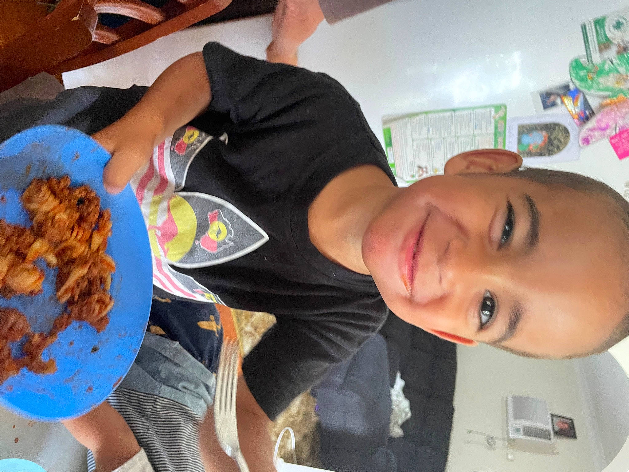 Kurtlee joined the competition — help win amazing prizes! chair, cooking, cuisine, dish, fast_food, finger, food, fun, happy, ingredient, joy, junk_food, mouth, organ, person, plate, recipe, room, smile, t_shirt