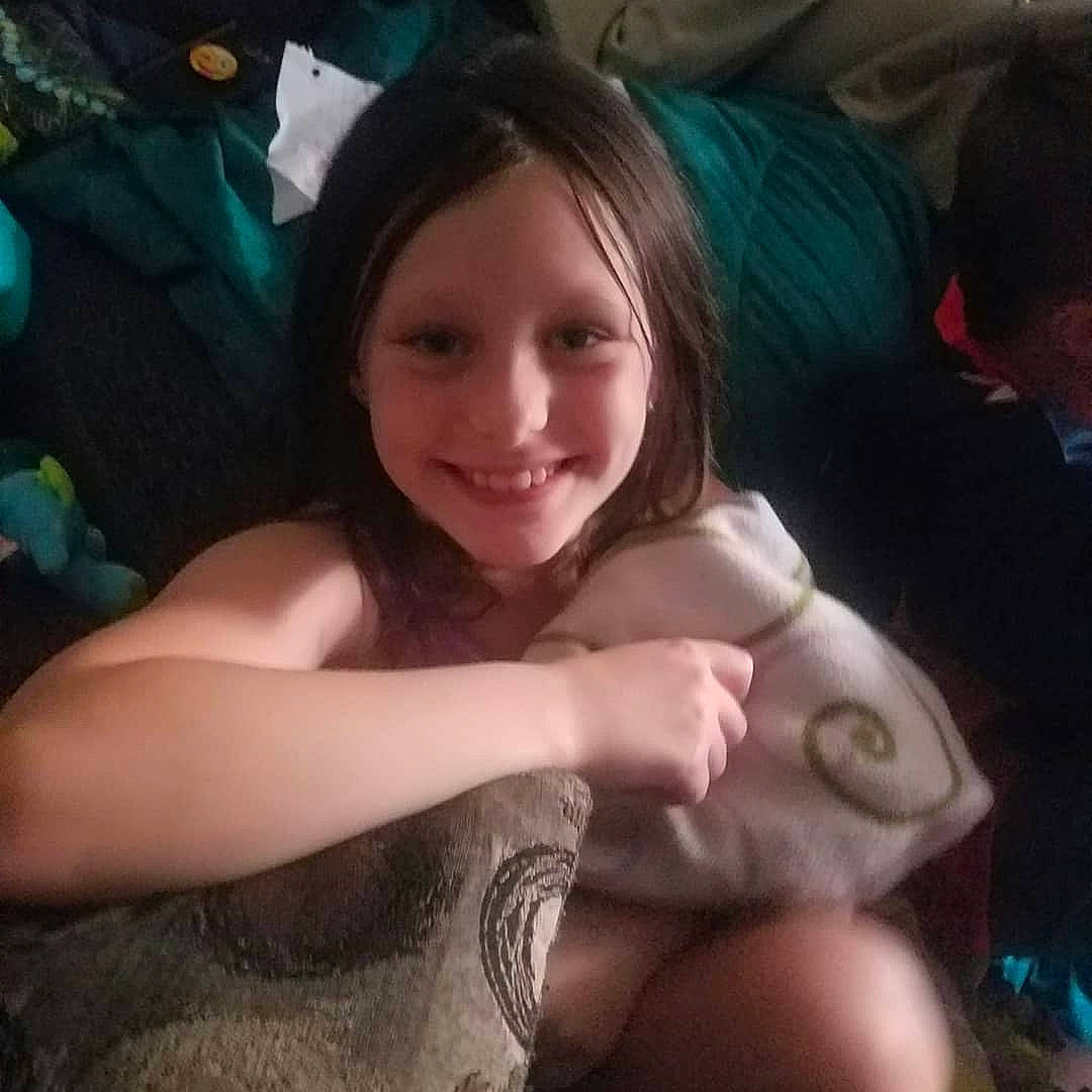 Brooklyn joined the competition — help win amazing prizes! baby, beauty, black_hair, child, hand, joy, leg, long_hair, mouth, nose, person, photography, selfie, smile, snapshot, toddler