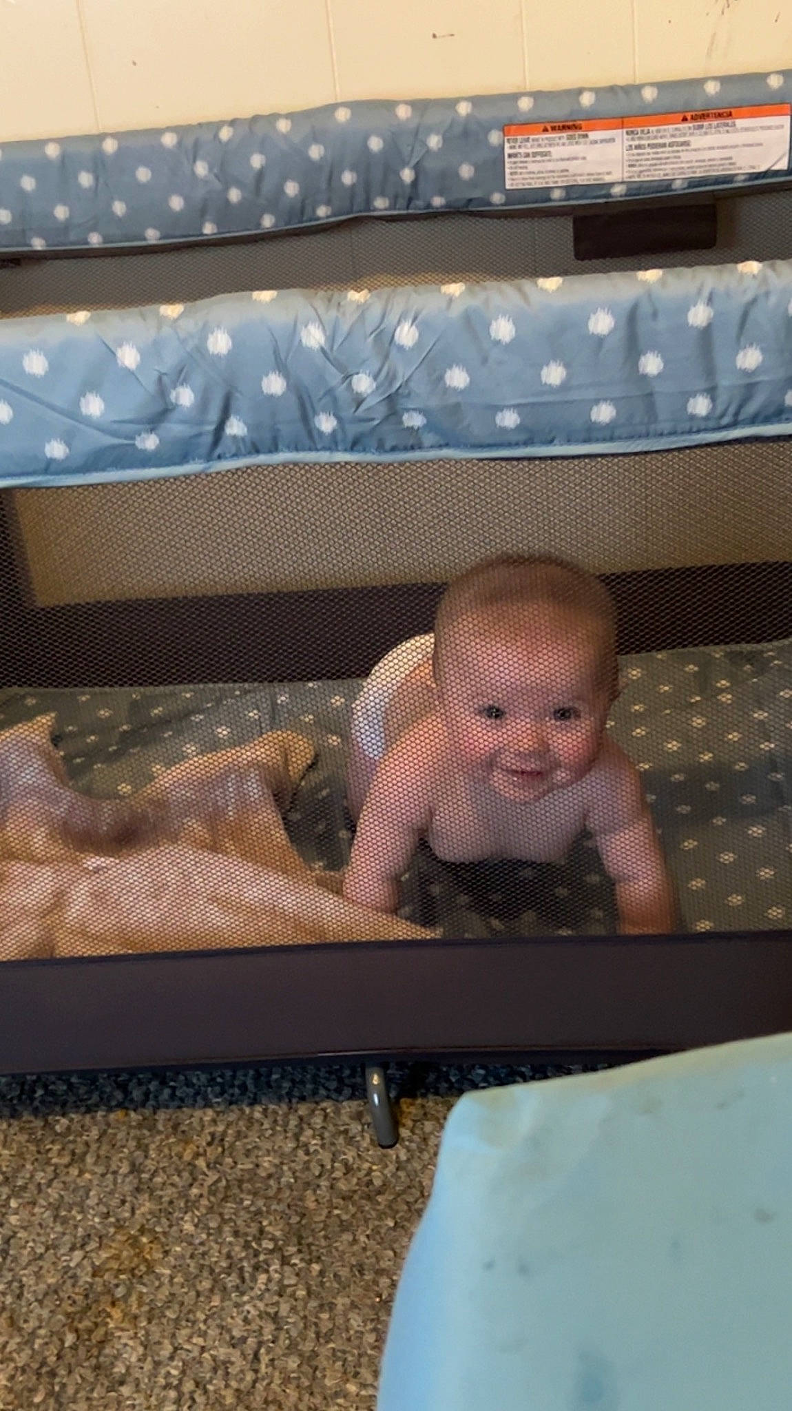 Esme is registered to the contest to win money with this photo: baby, baby_products, baby_safety, child, comfort, floor, flooring, foot, infant_bed, leisure, linens, mammal, pattern, person, rectangle, room, sitting, textile, toddler, vertebrate