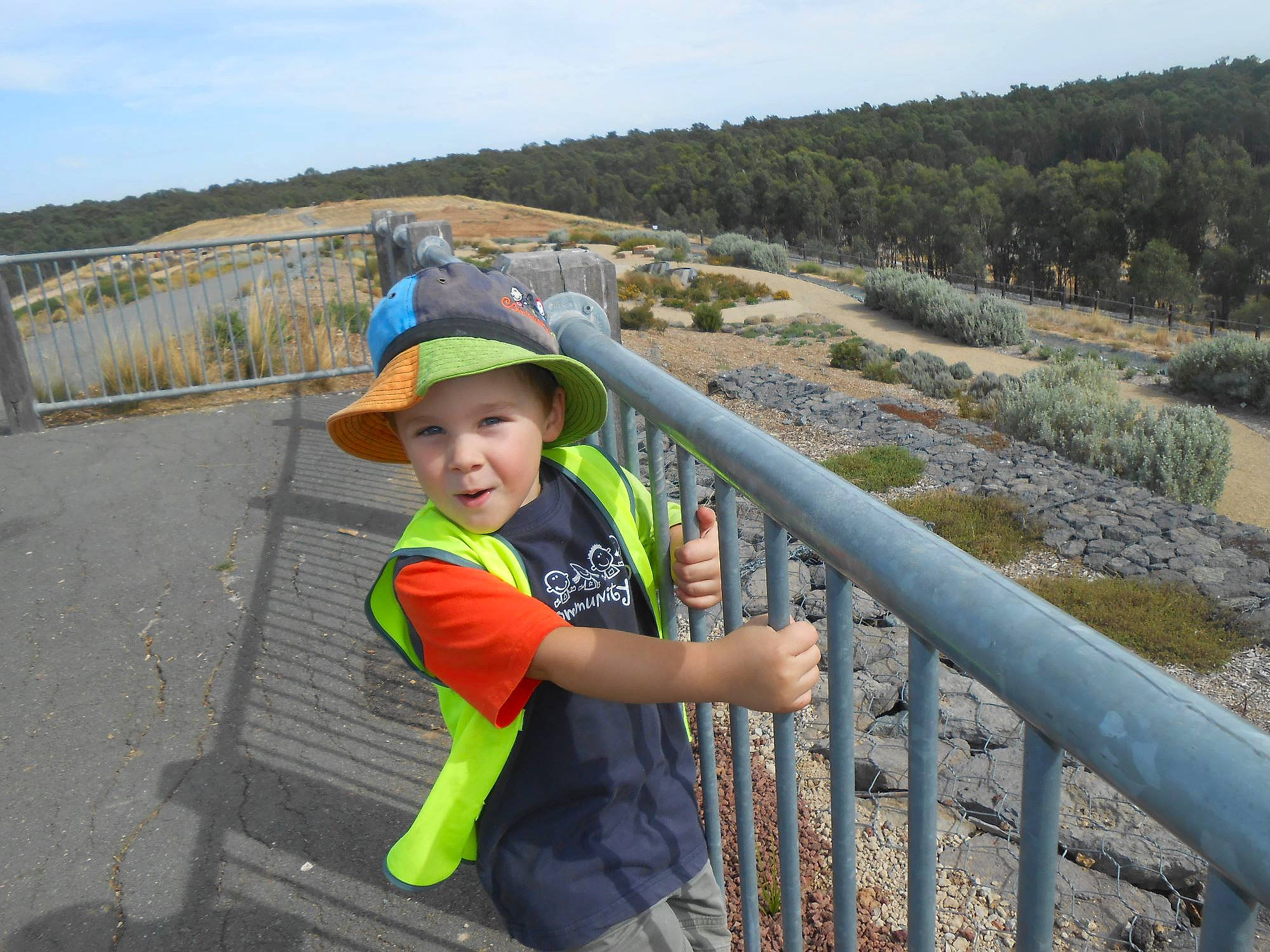 Jai joined the competition — help win amazing prizes! guard_rail, headwear, person