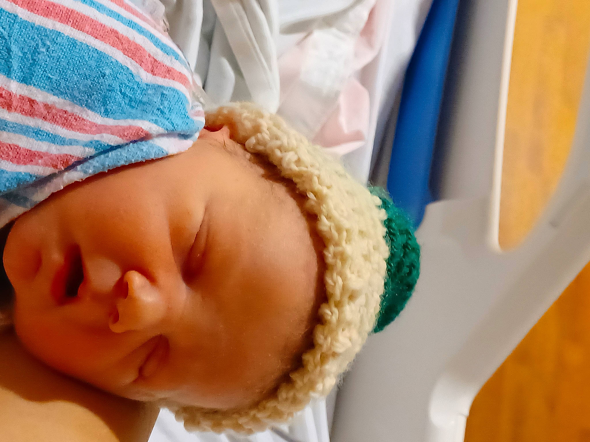 Edwin joined the competition — help win amazing prizes! baby, baby_sleeping, baby_toddler_clothing, cap, cheek, chin, clothing, comfort, eye, eyelash, finger, happy, hat, headgear, human_body, lip, nose, person, skin, smile