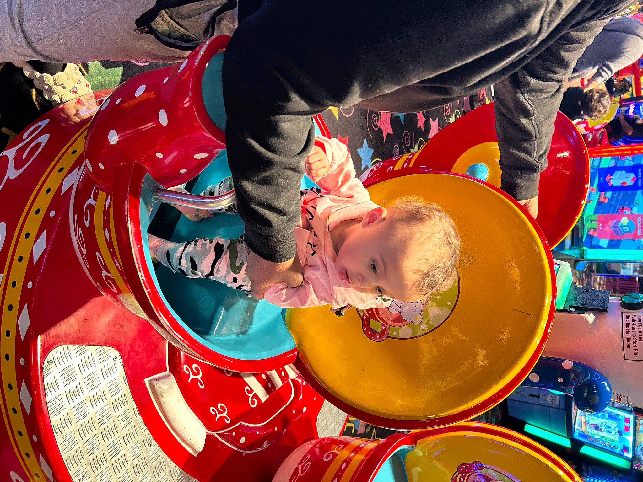 Xena joined the competition — help win amazing prizes! amusement_ride, baby, carmine, child, christmas_eve, circle, event, festival, fictional_character, fun, happy, hat, holiday, leisure, person, play, recreation, red, toddler, tradition