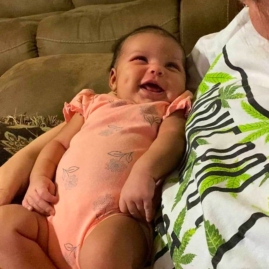 Addilynn joined the competition — help win amazing prizes! abdomen, baby, birth, chest, child, flesh, mouth, person, stomach