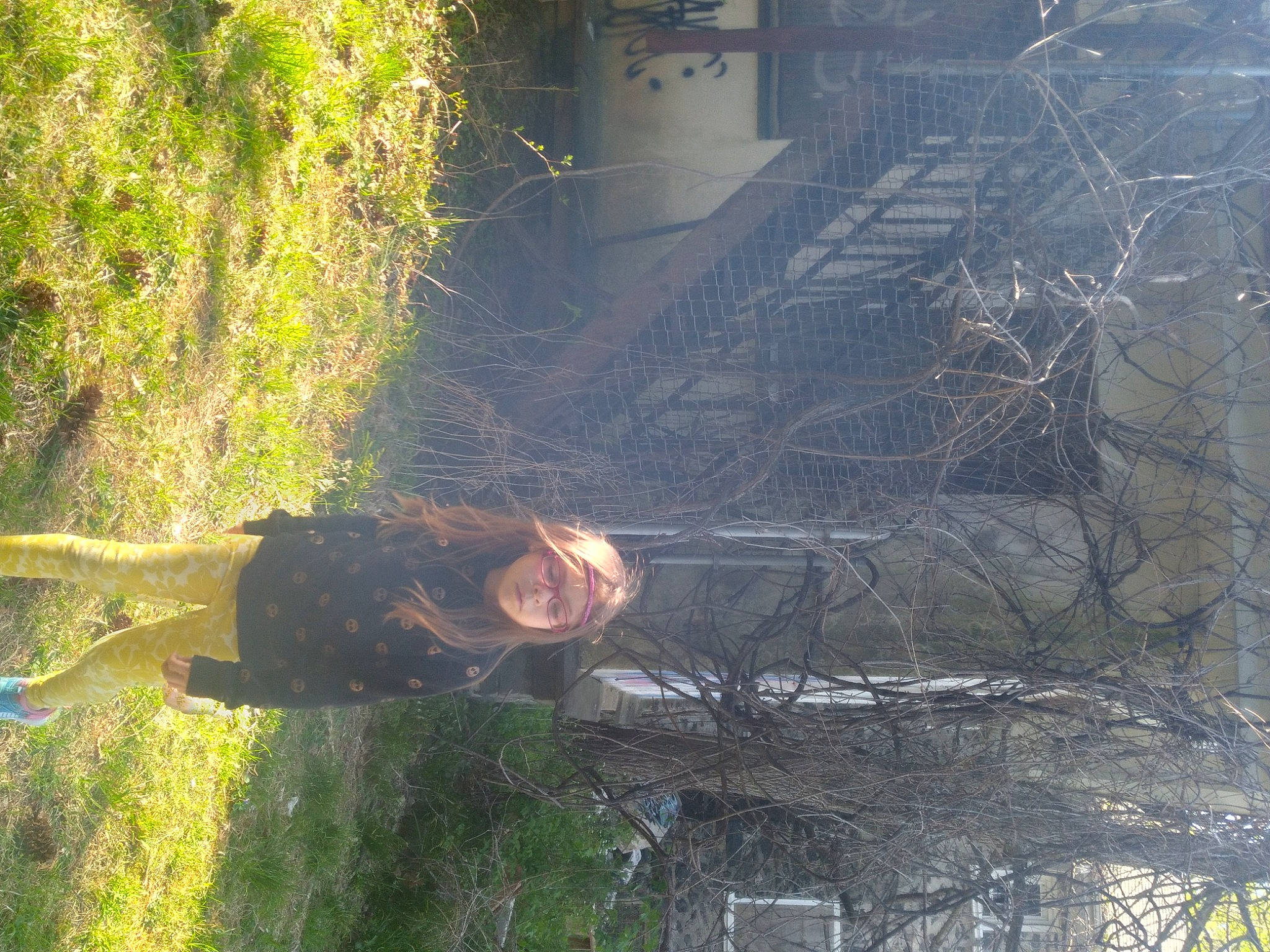 Karlee is registered to the contest to win money with this photo: forest, fun, grass, headwear, landscape, leisure, organism, people_in_nature, person, plant, recreation, reflection, shadow, shrub, soil, tints_and_shades, tree, trunk, twig, water