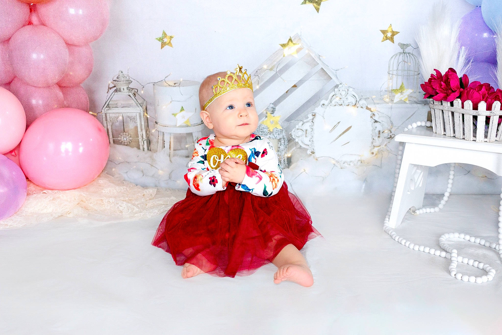 Diem joined the competition — help win amazing prizes! baby, baby_toddler_clothing, balloon, child, doll, dress, event, fashion_design, fun, happy, headwear, magenta, party, party_supply, peach, person, pink, product, room, textile