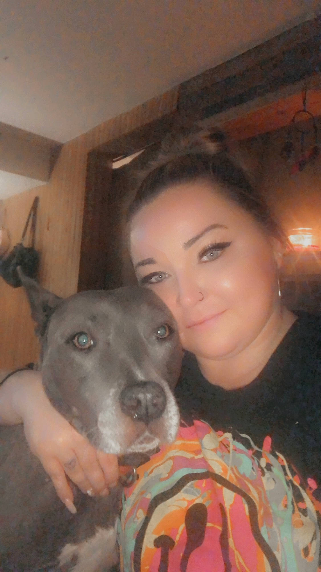 Diamond is registered to the contest to win money with this photo: ball, canidae, carnivore, companion_dog, dog, dog_breed, ear, fawn, fun, guard_dog, happy, jaw, nose, recreation, selfie, smile, snout, sporting_group, whiskers, working_animal