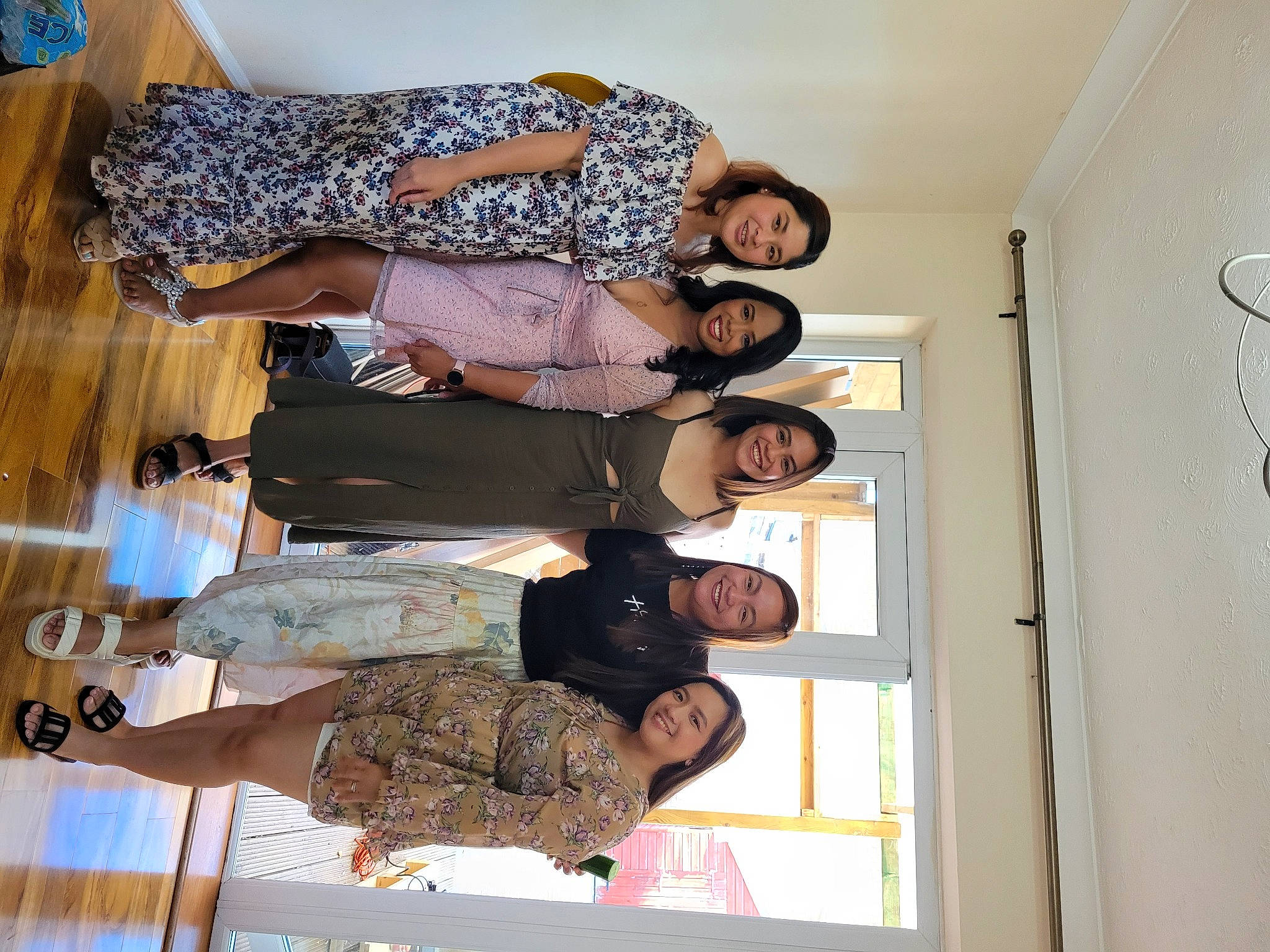 Alonzo is registered to the contest to win money with this photo: event, eyewear, fun, gesture, happy, hardwood, joy, person, room, smile, thigh, waist, wood, wrist